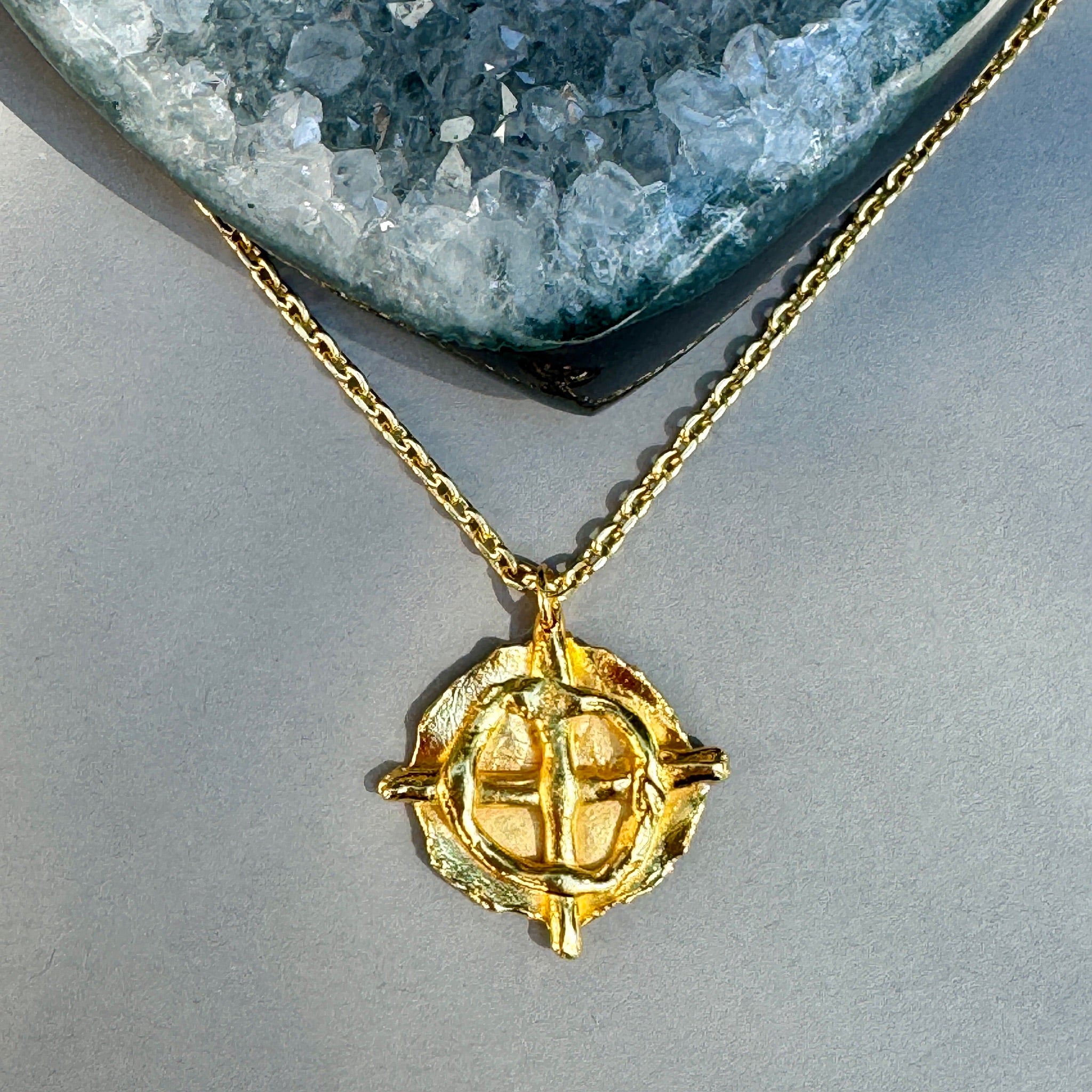 New Earth 5D Necklace Gold and Silver