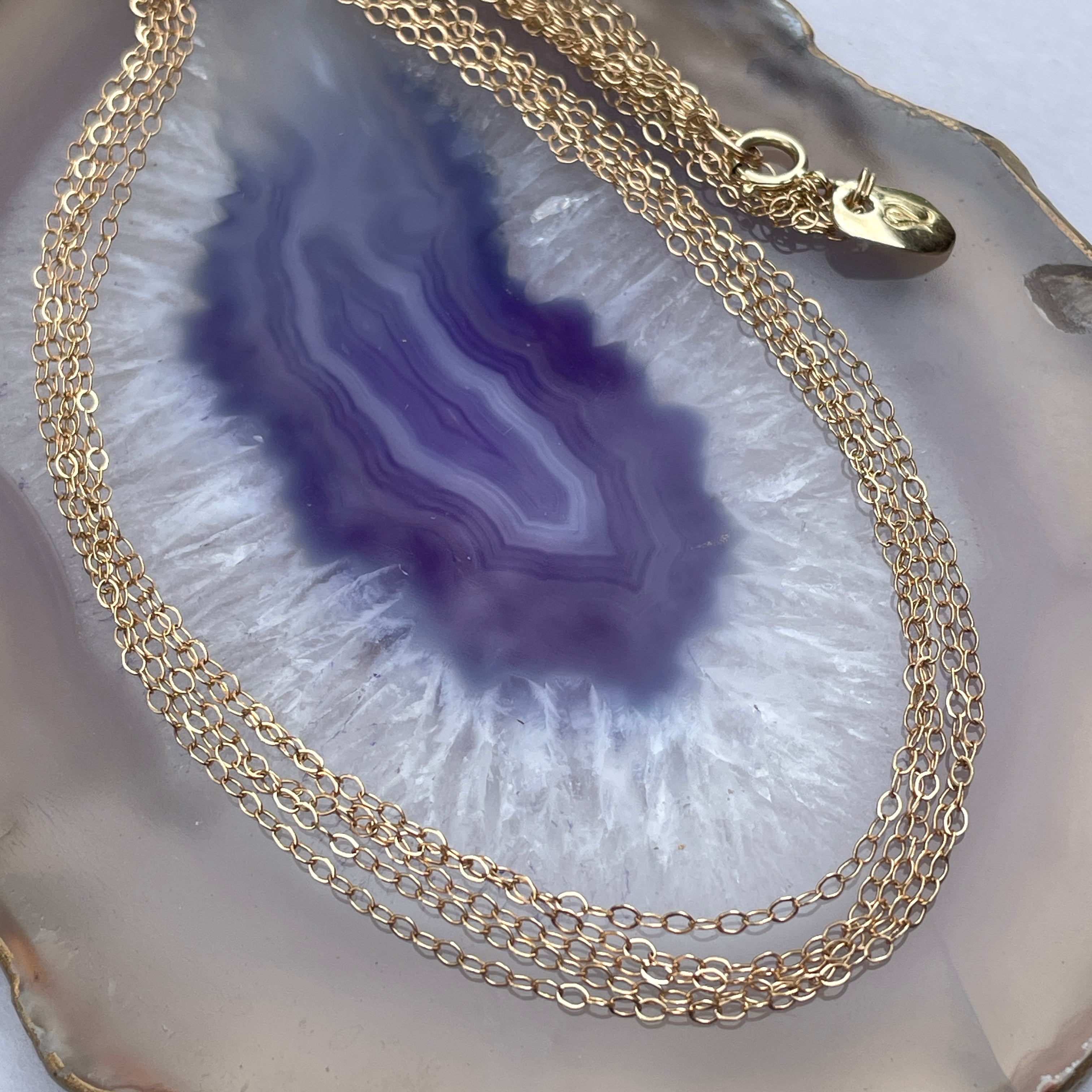 Five-Strand 14kt Solid Gold Necklace