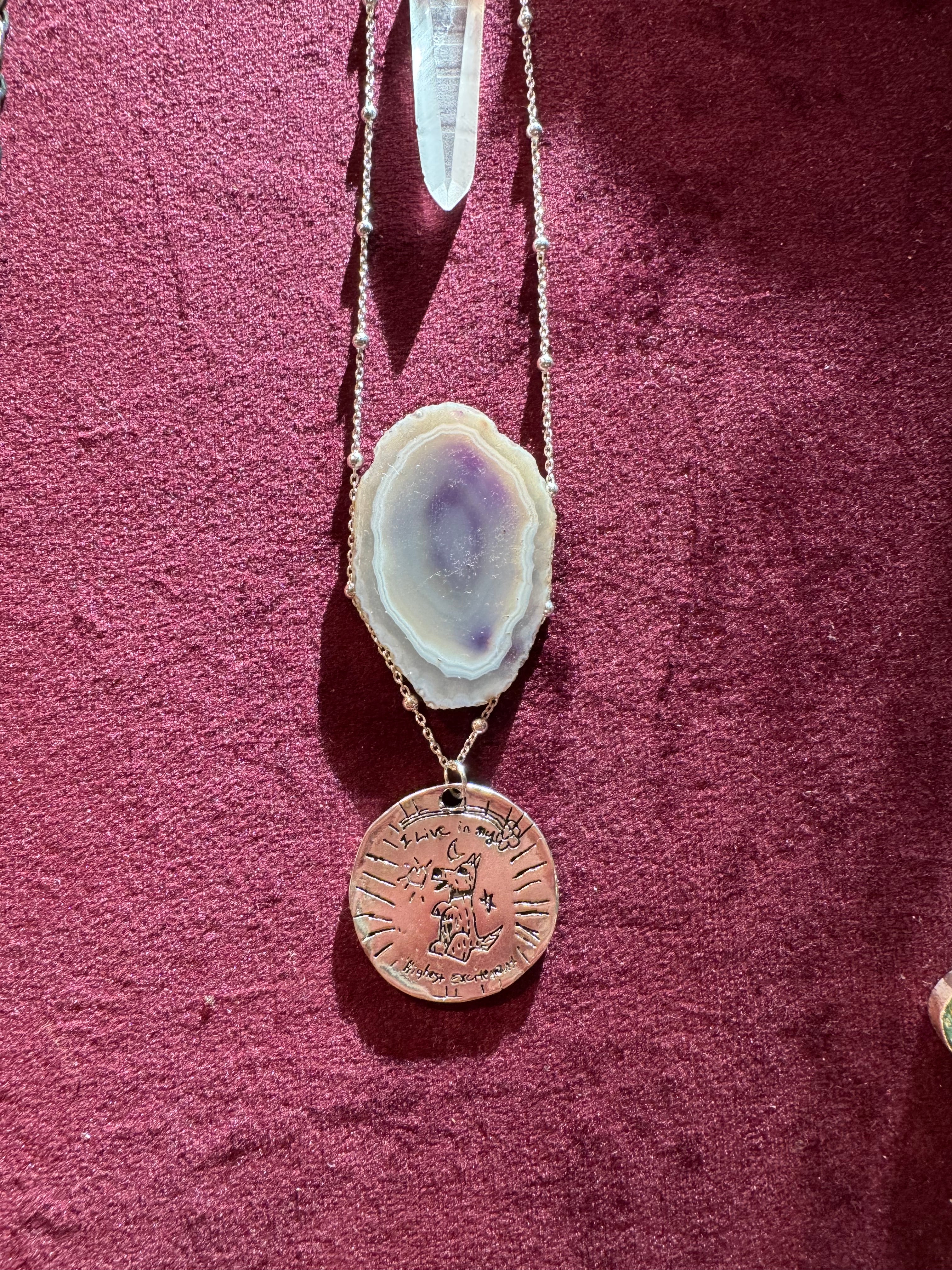 I Live in My Highest Excitement Necklace