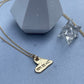 Large Fairmined 14kt Solid Gold Show The Love Heart Dangle Necklace