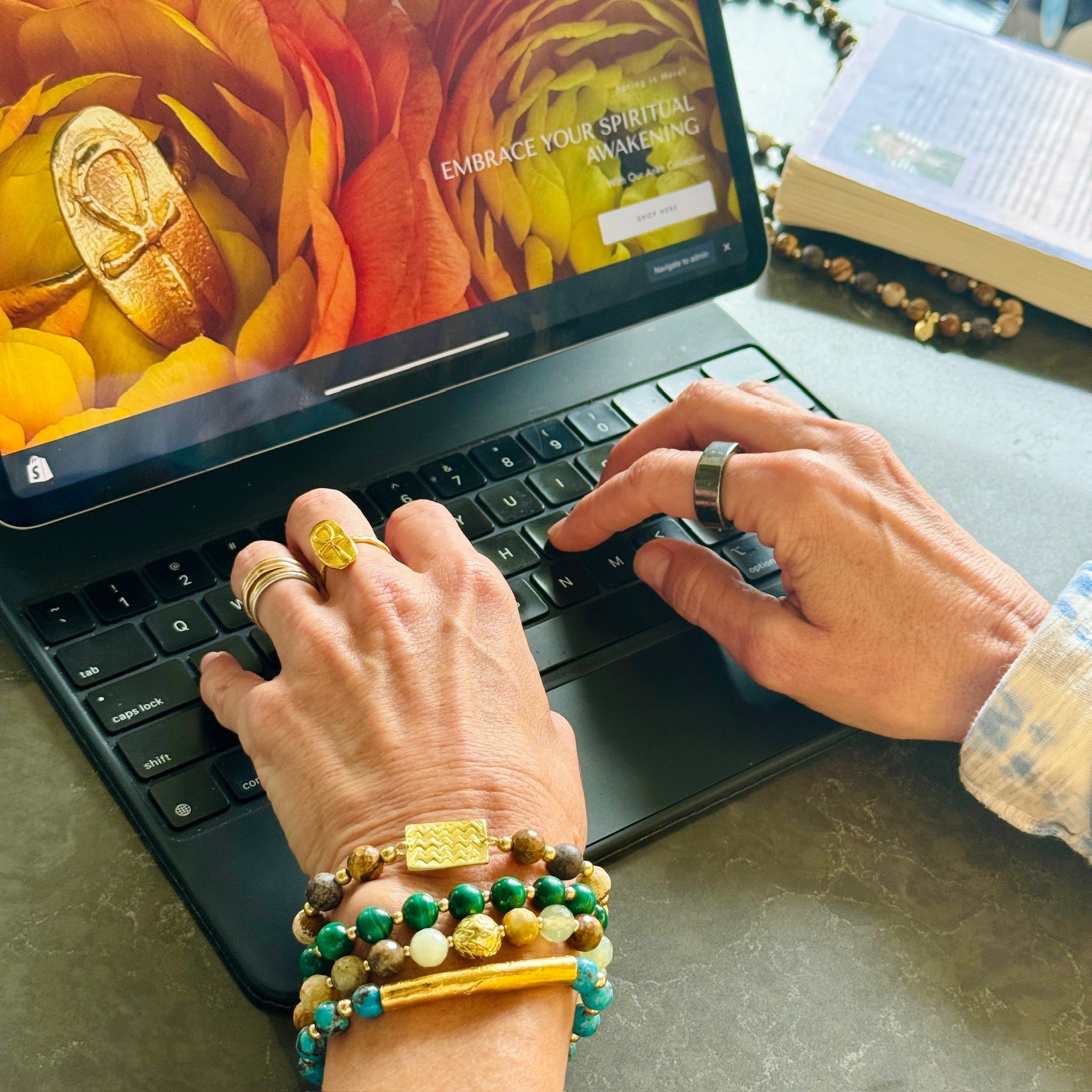 Flow Like Water Bracelet