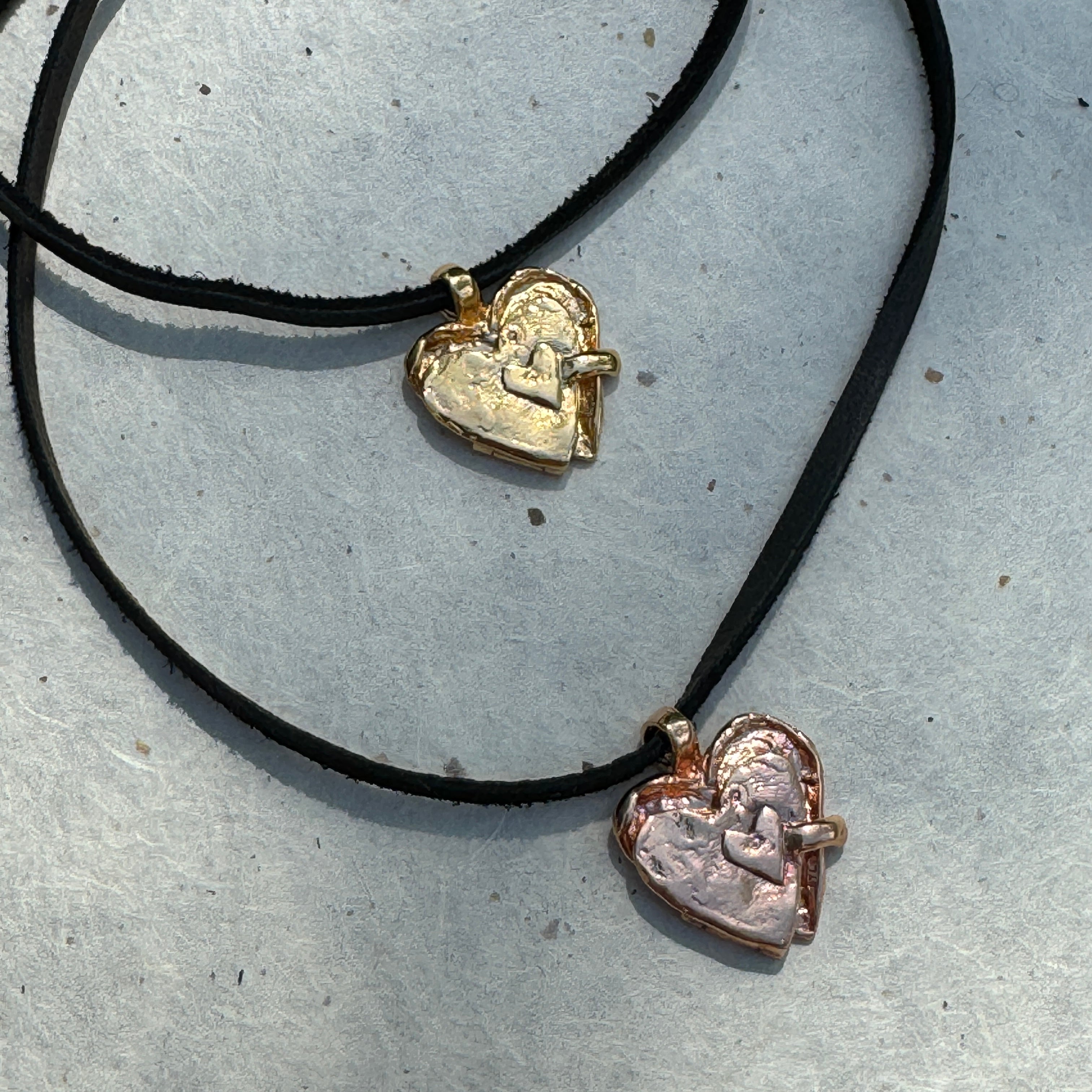 I Am Loved Locket on Leather Cord