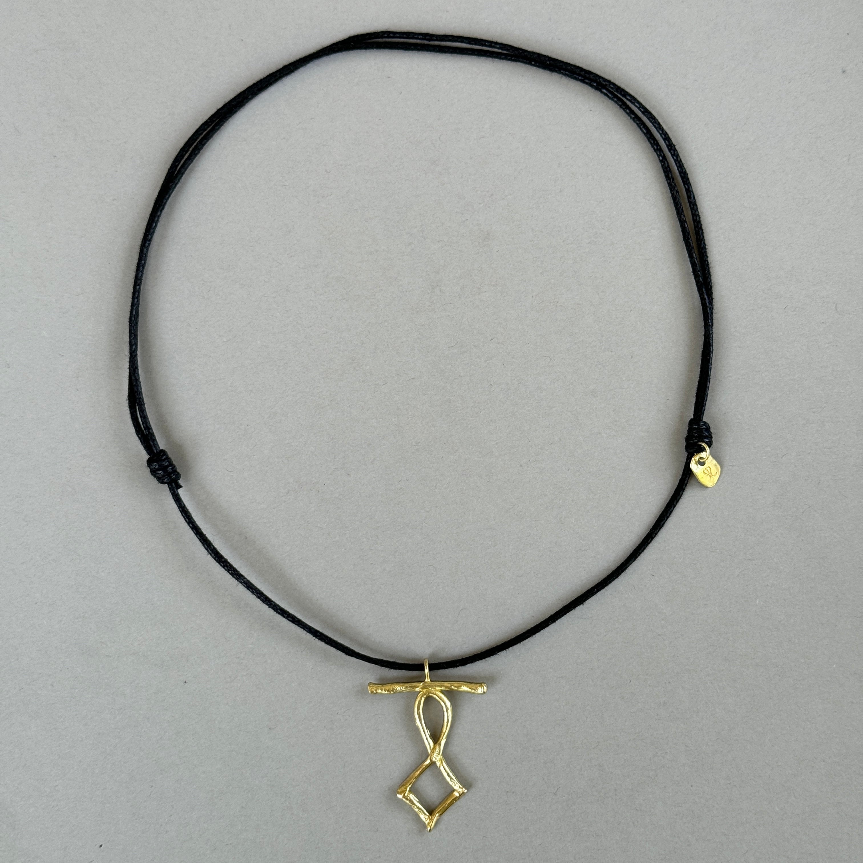 Remember Who You Are Cord Necklace
