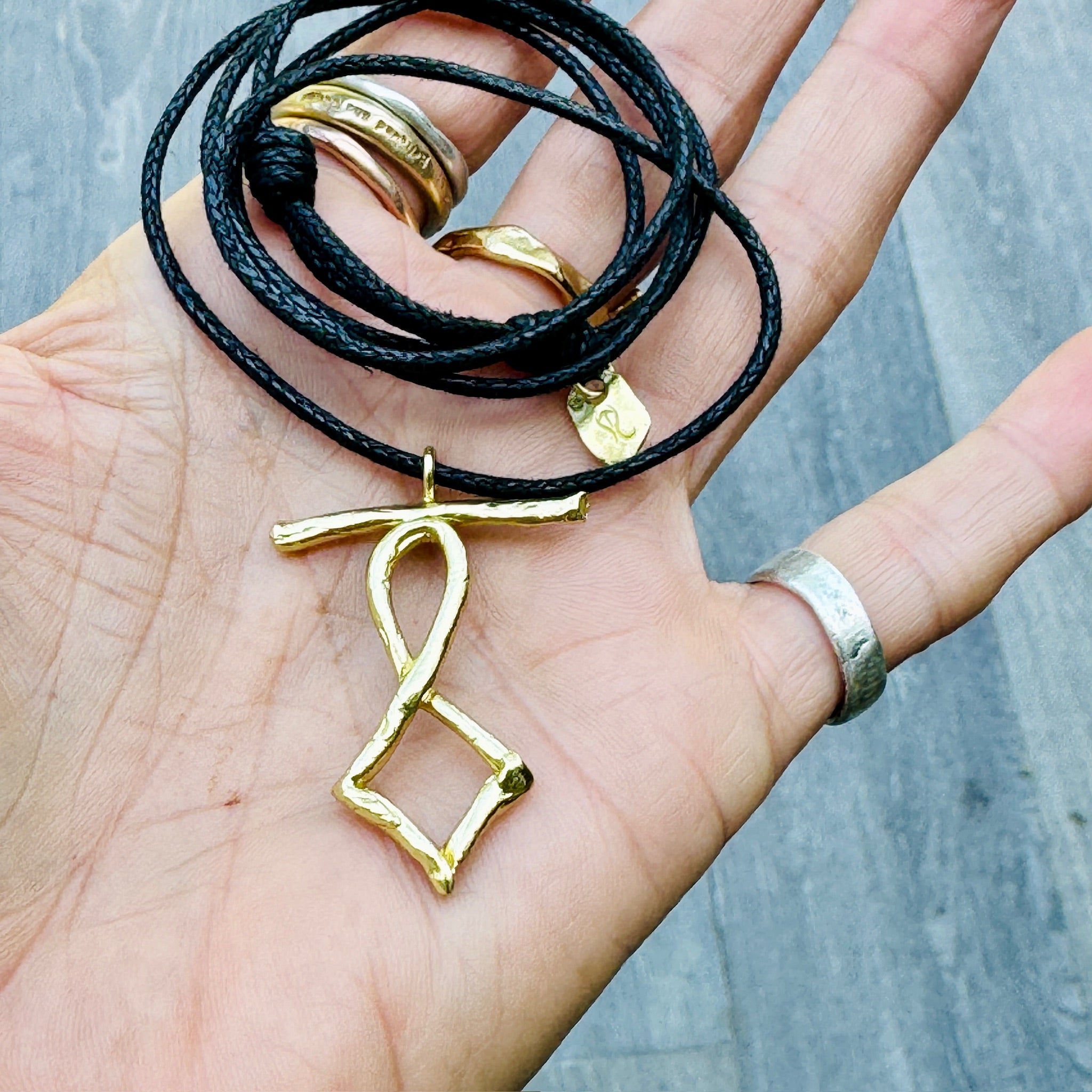Remember Who You Are Cord Necklace