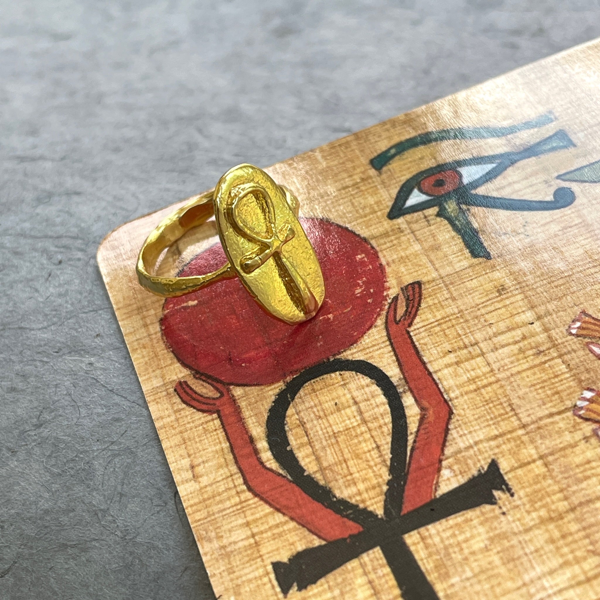 Divine Ankh Ring