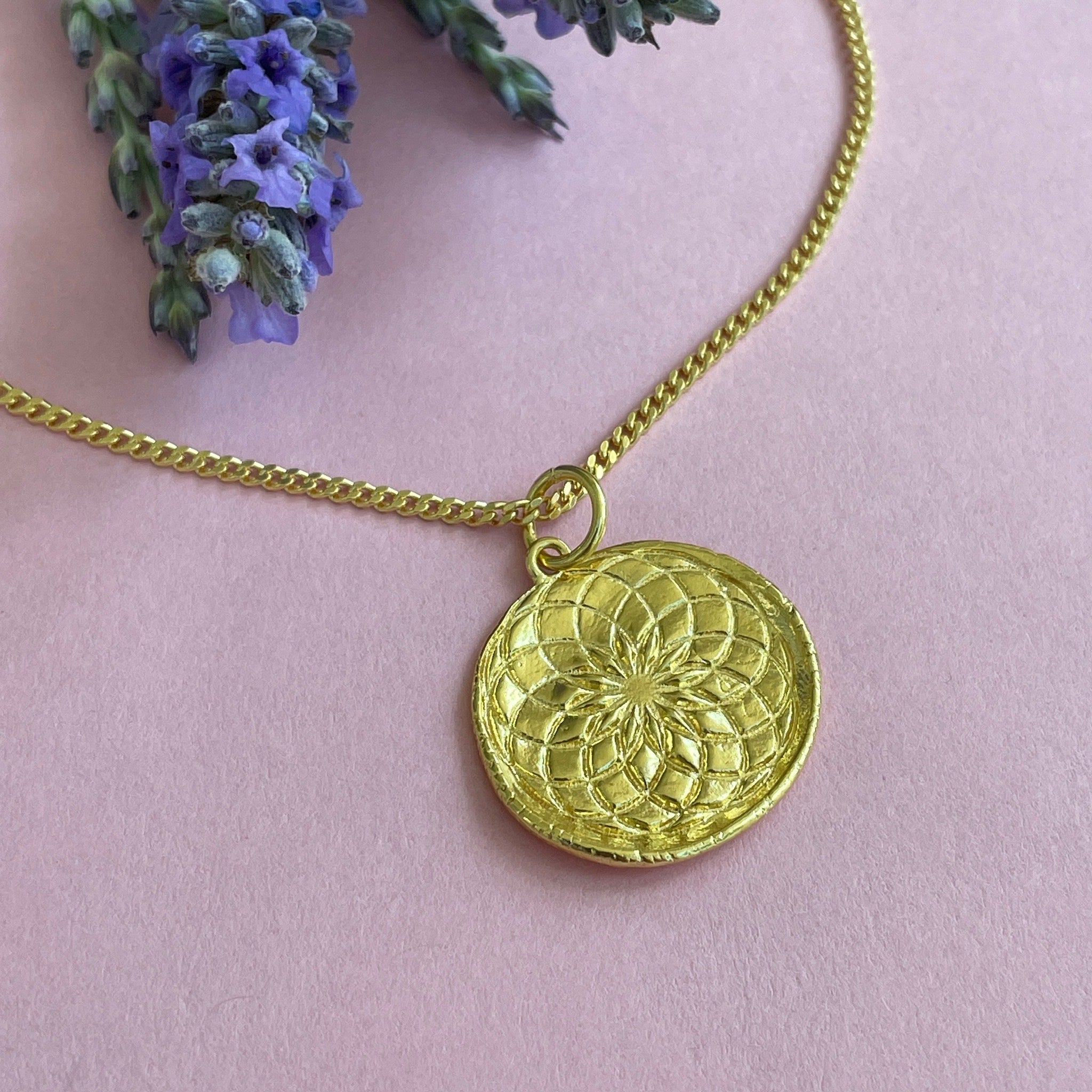 Flower of the Universe Necklace