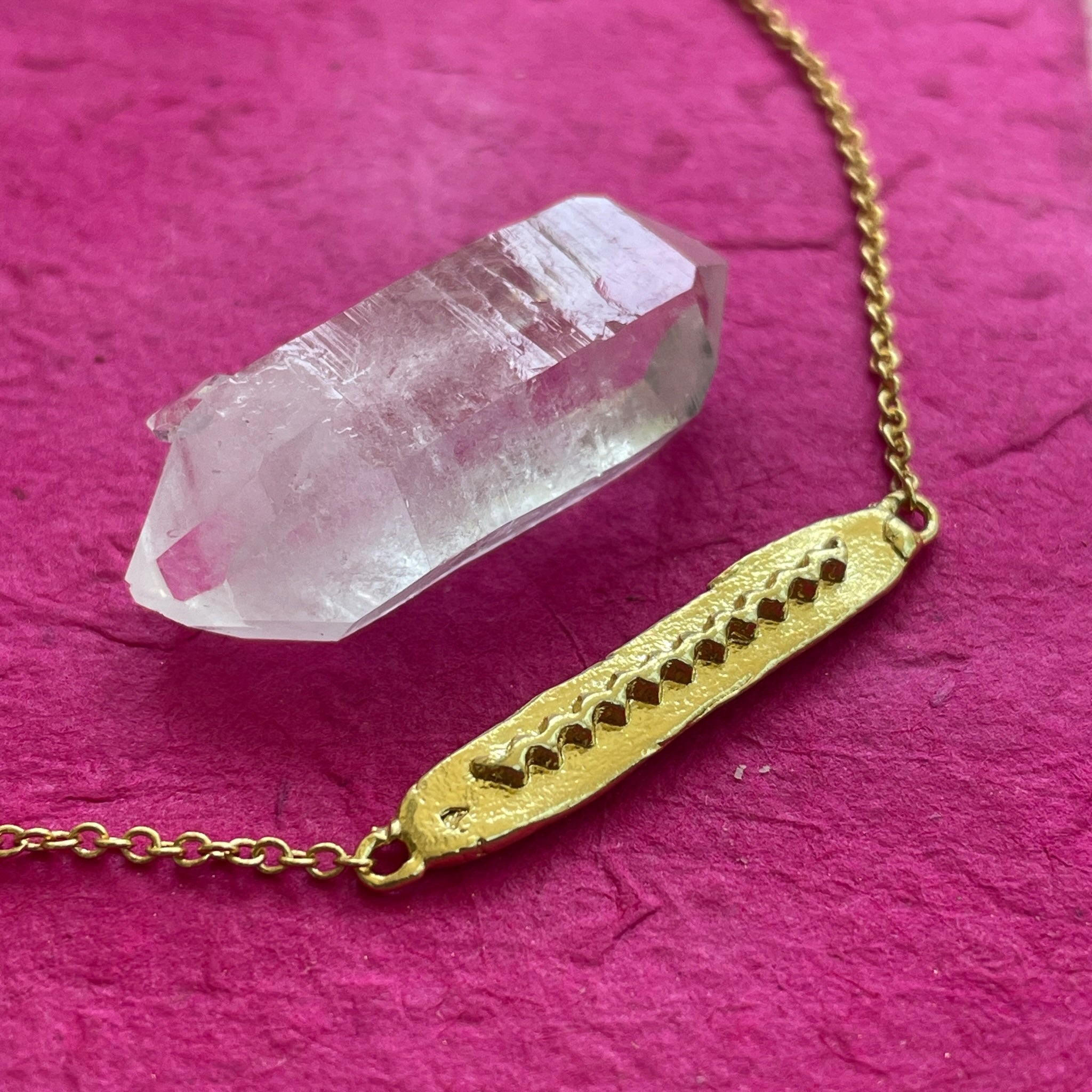 Flow Like Water Bar Necklace