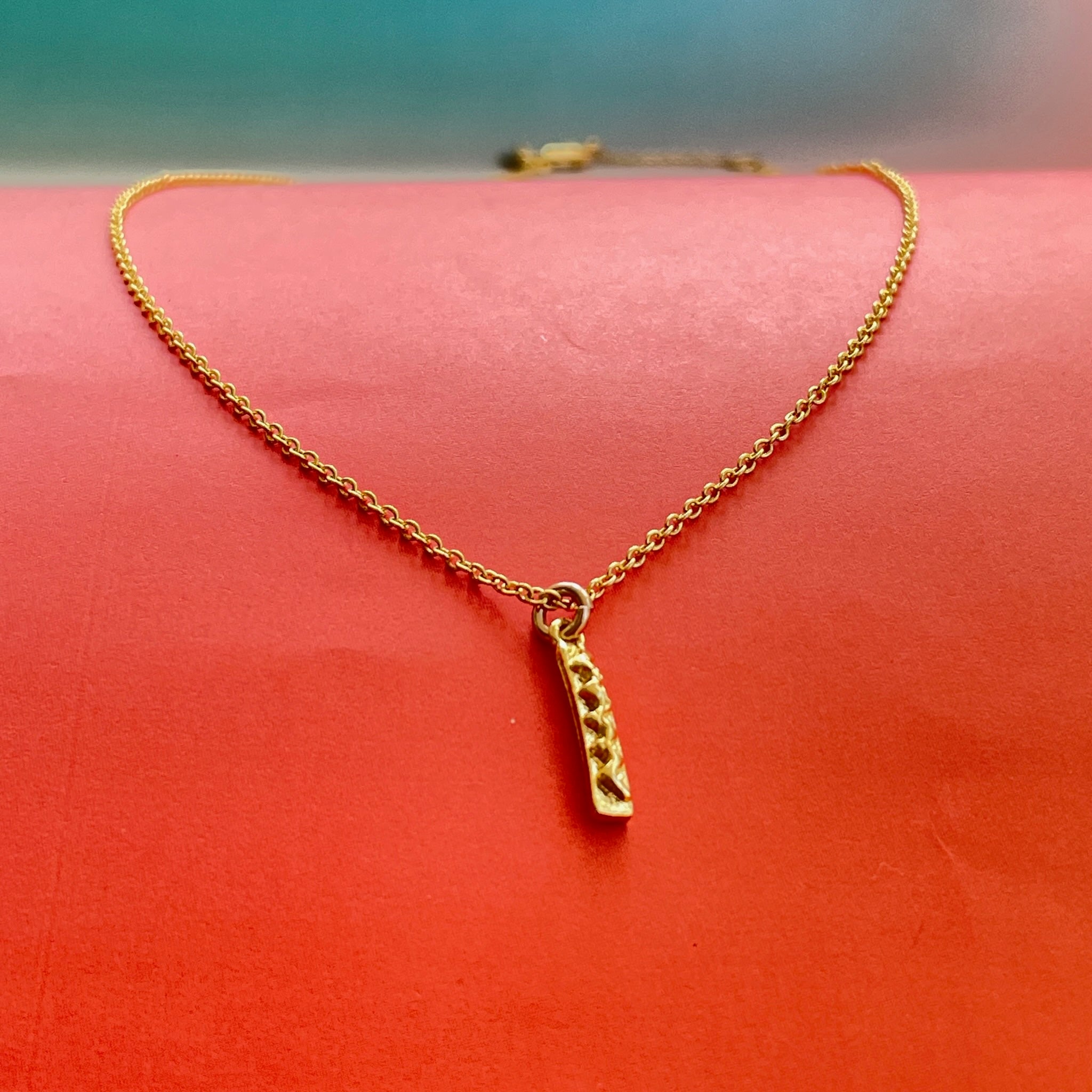 Flow Like Water Tiny Necklace