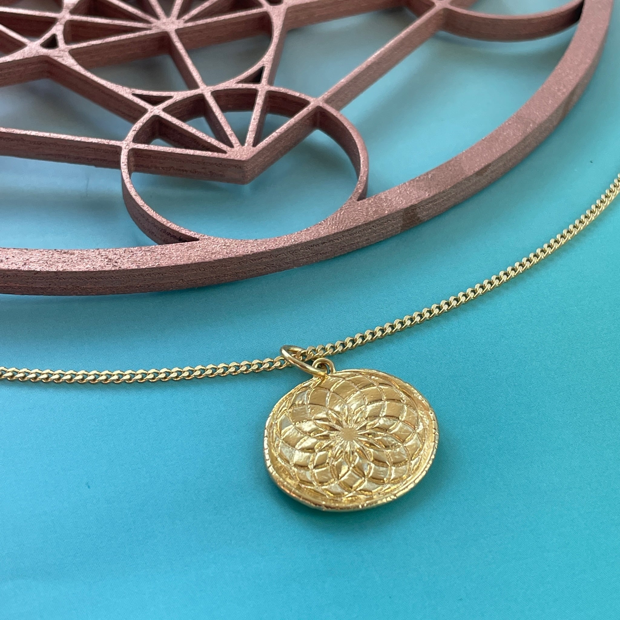Flower of the Universe Necklace
