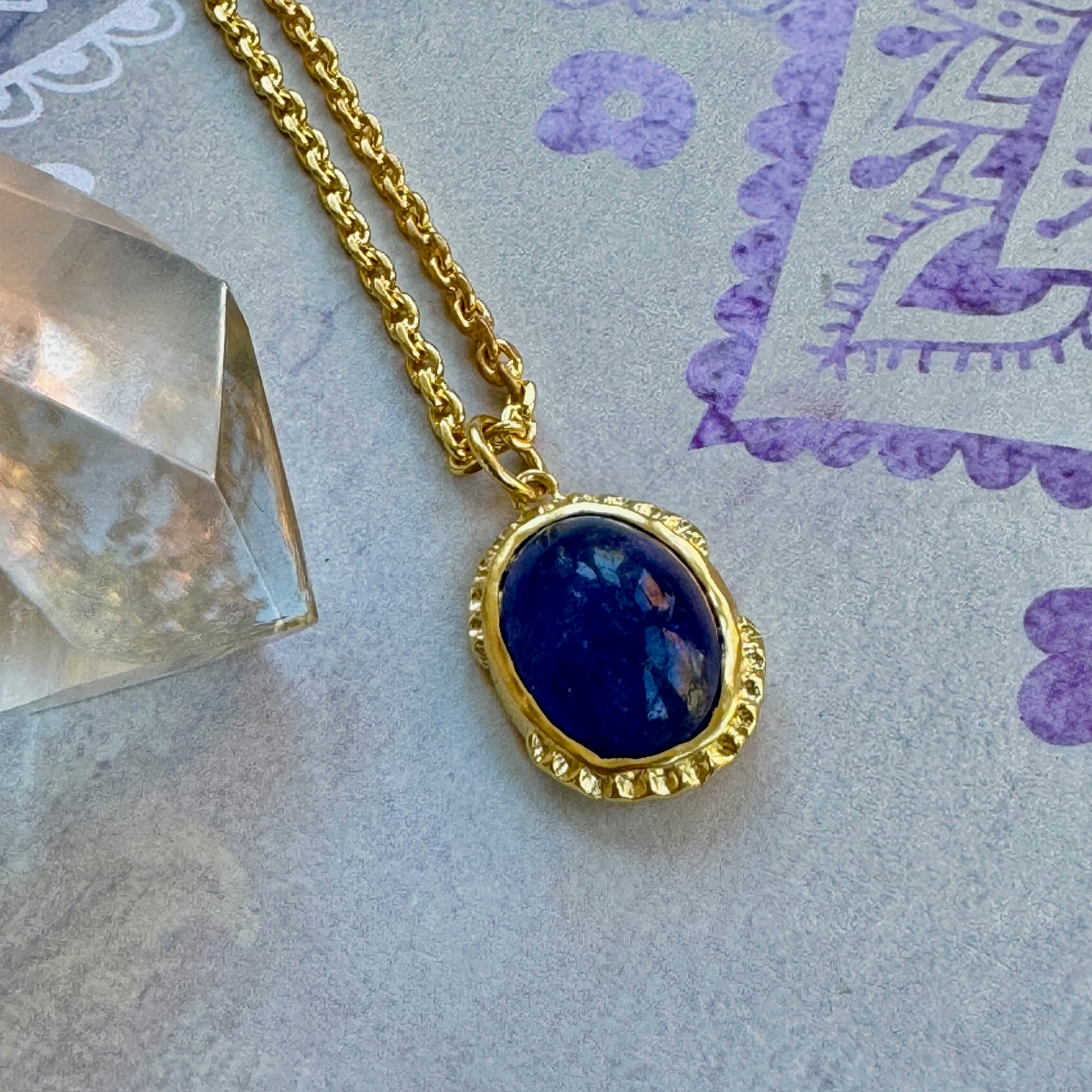 Calm & Clarity Tanzanite Pendant Necklace