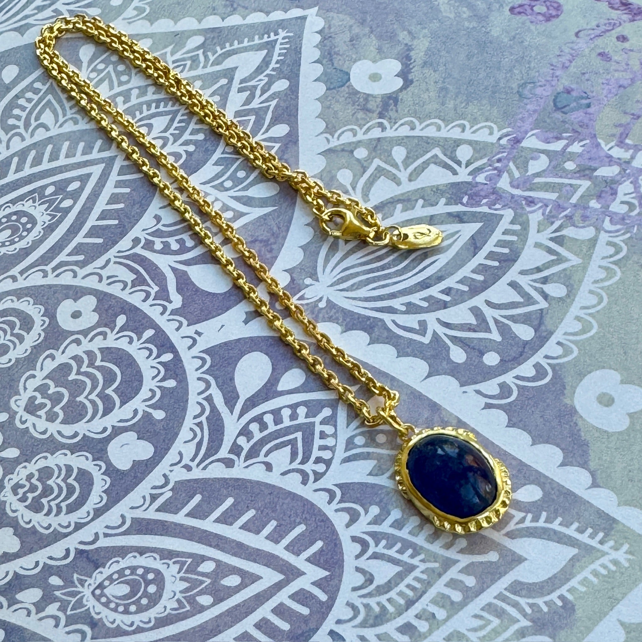 Calm & Clarity Tanzanite Pendant Necklace