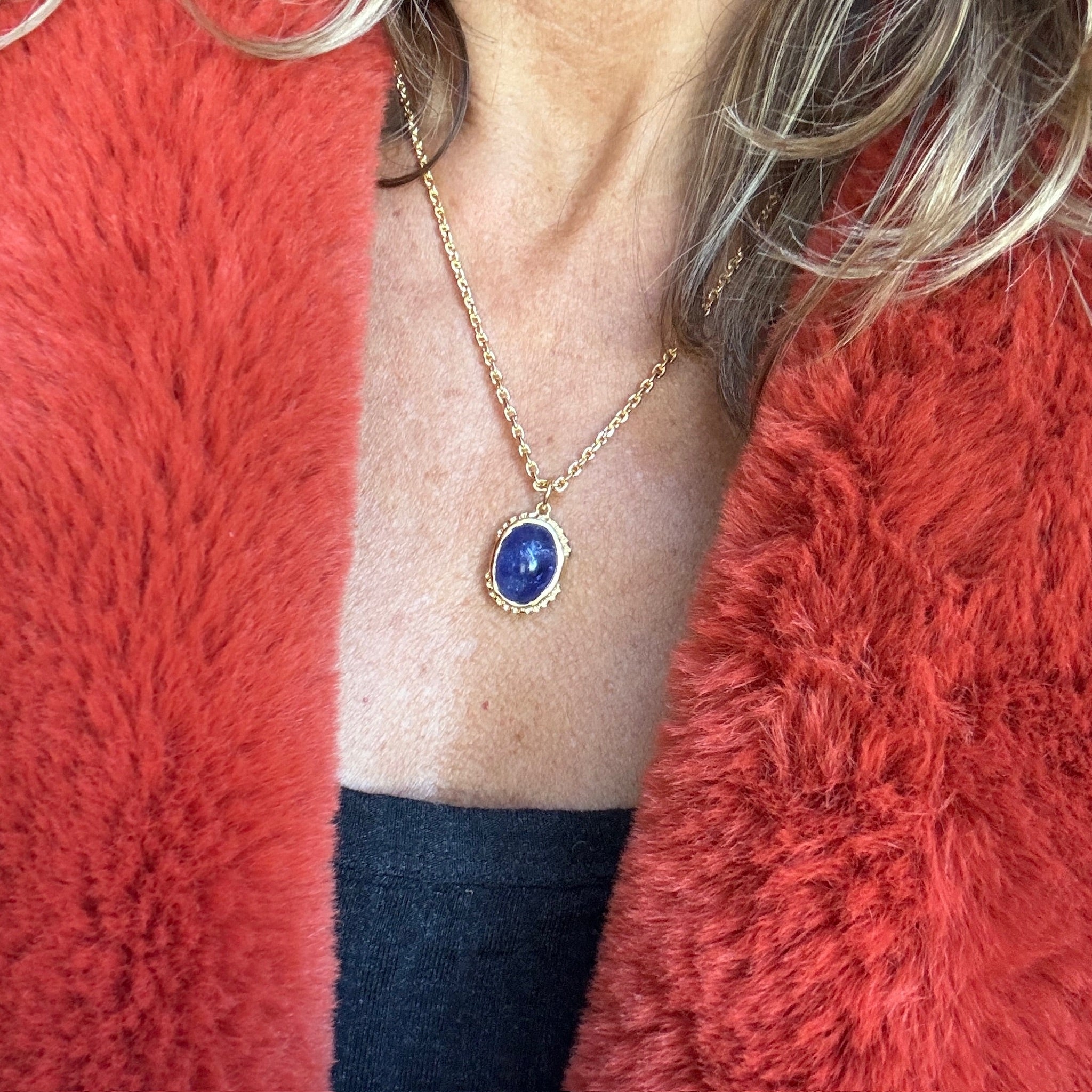 Calm & Clarity Tanzanite Pendant Necklace