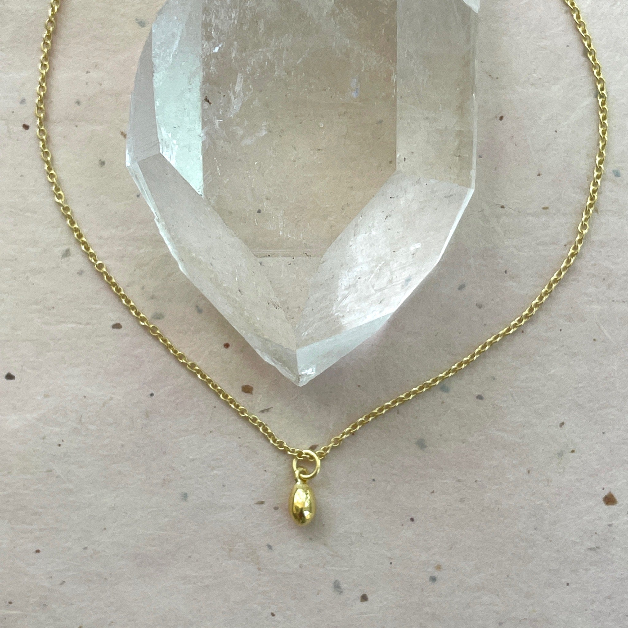 Dainty Cosmic Egg Necklace