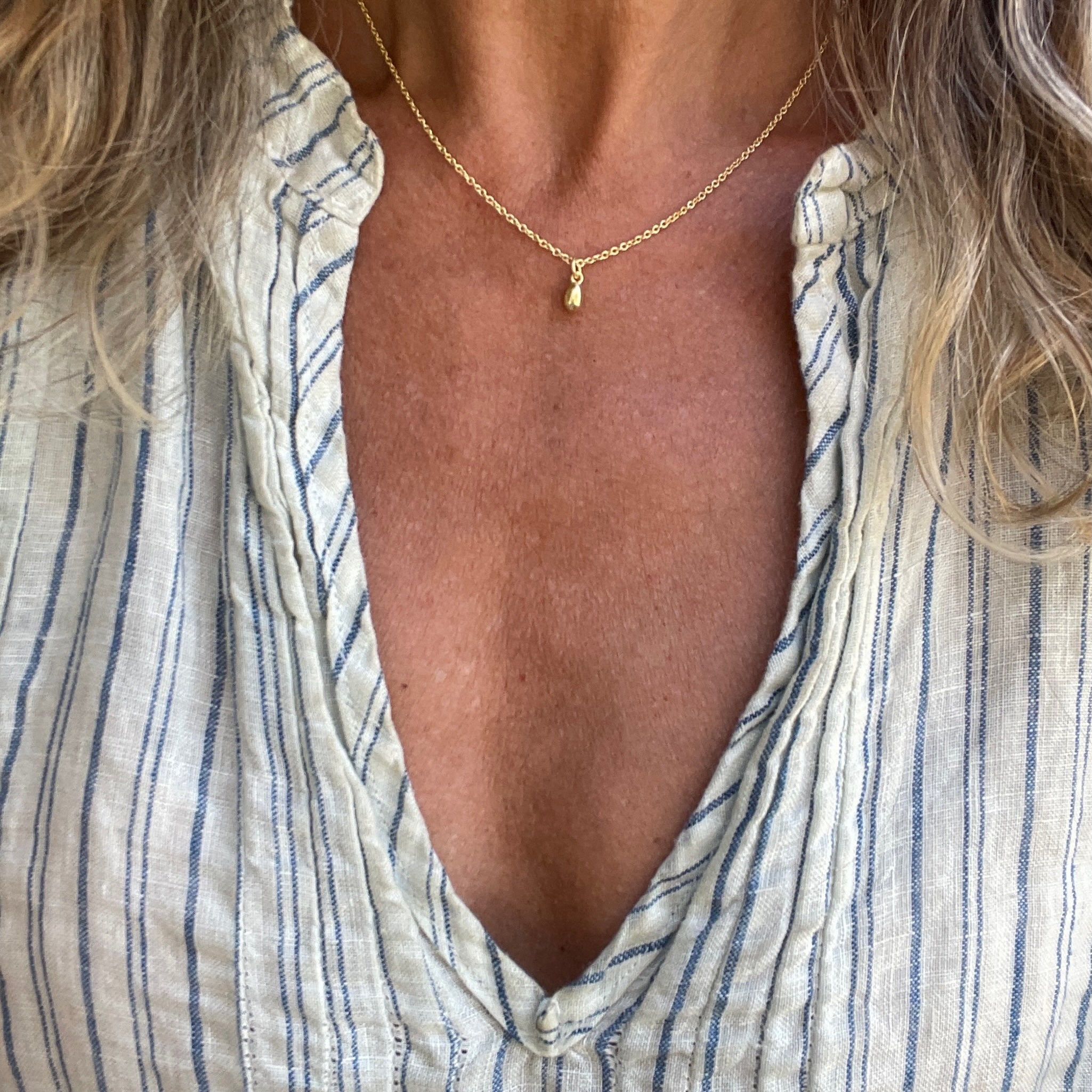 Dainty Cosmic Egg Necklace