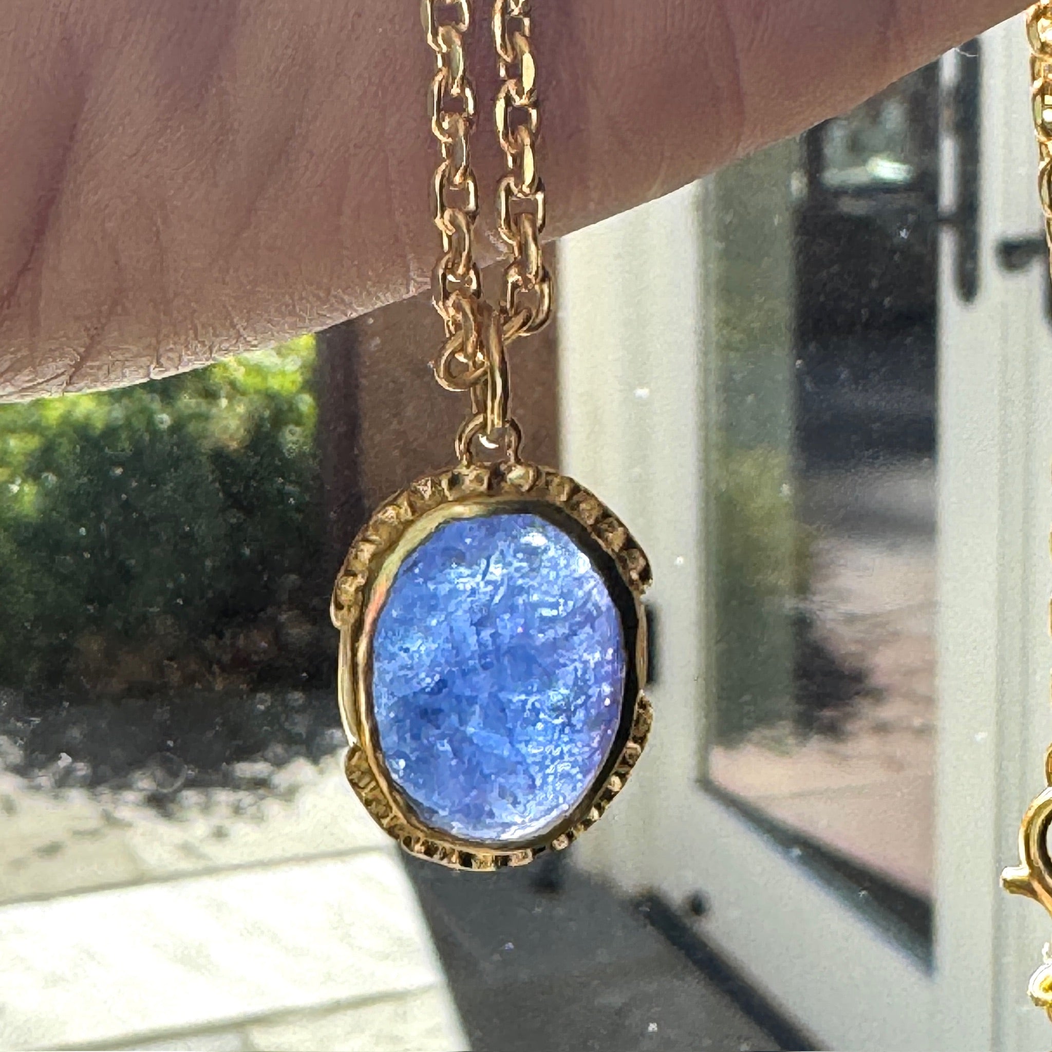 Calm & Clarity Tanzanite Pendant Necklace