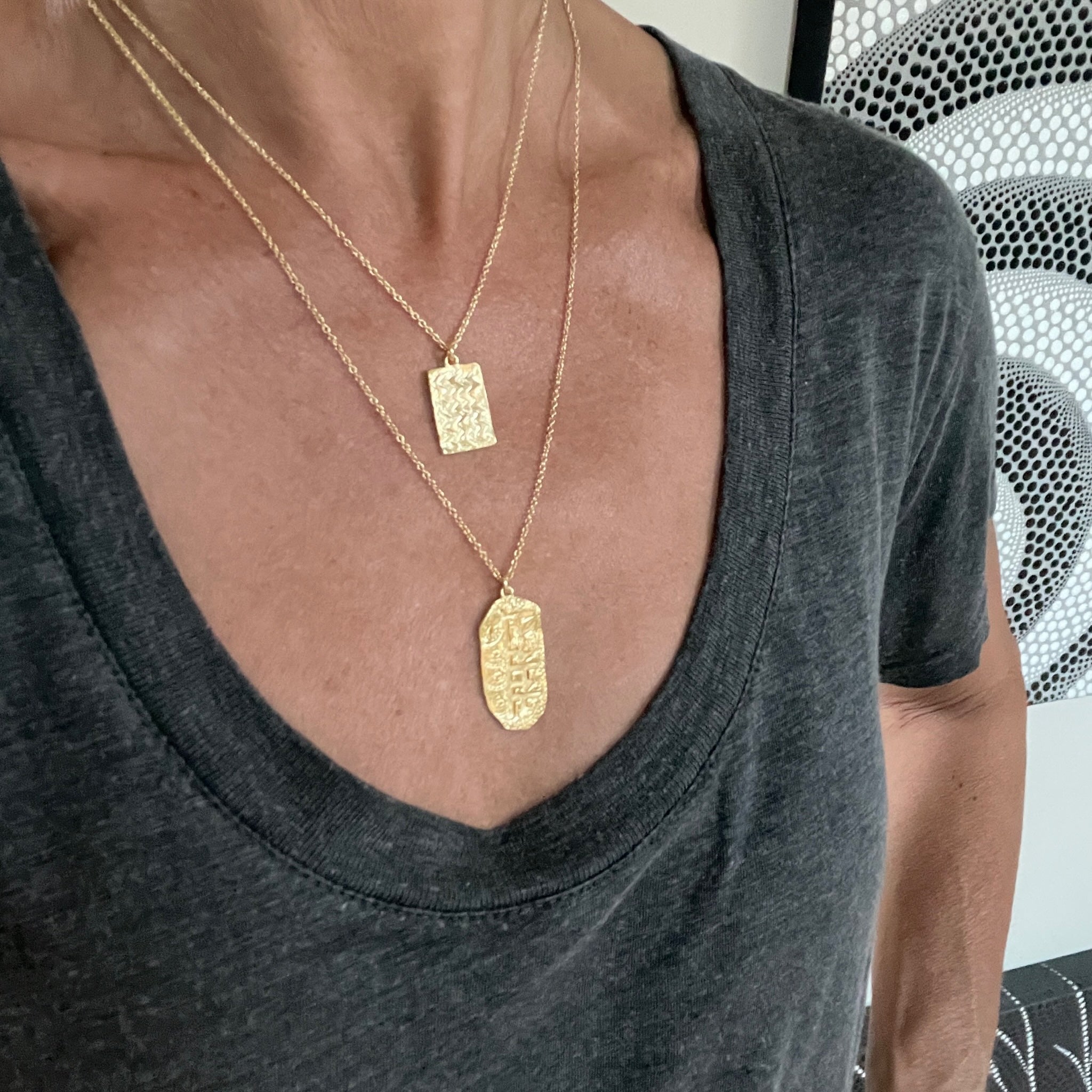Namaste Pendant Necklace