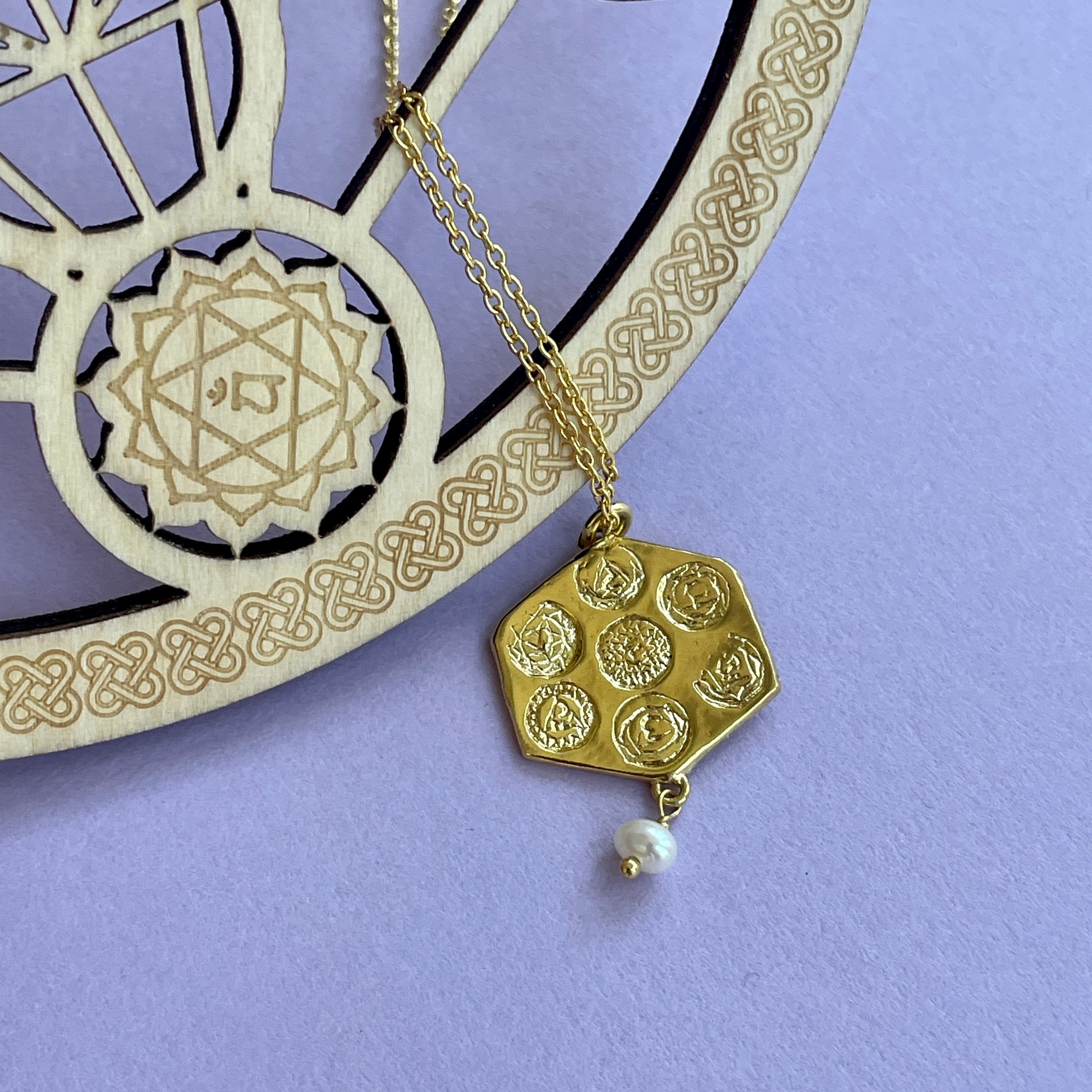 Universal Love With Seven Chakras Necklace