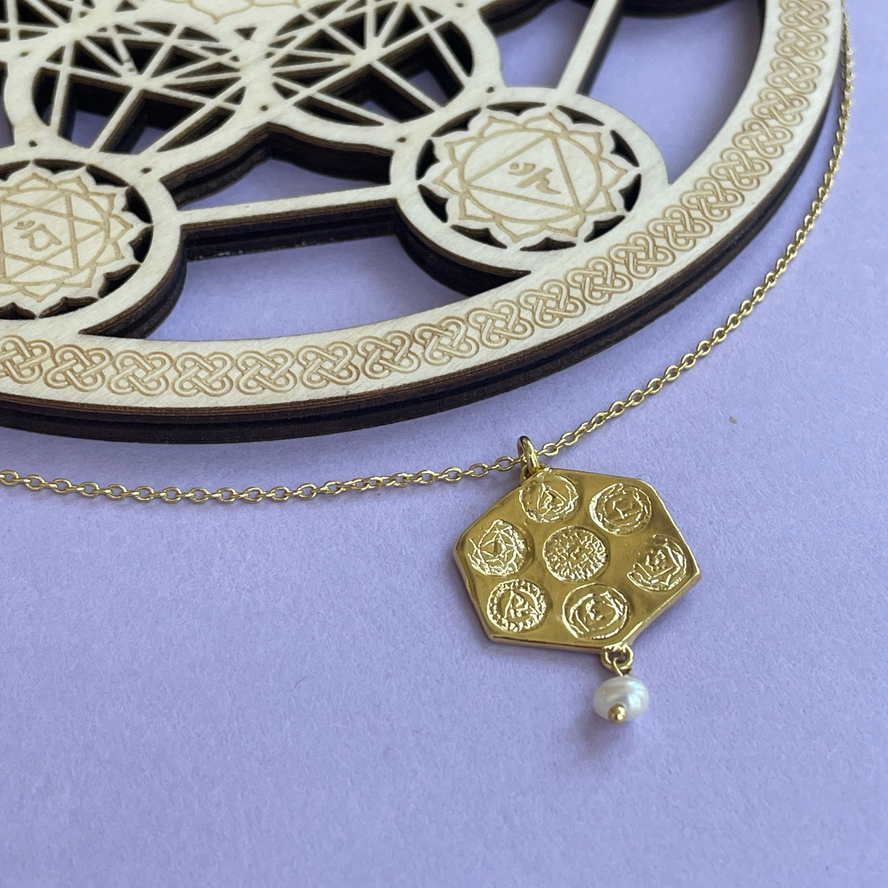Universal Love With Seven Chakras Necklace