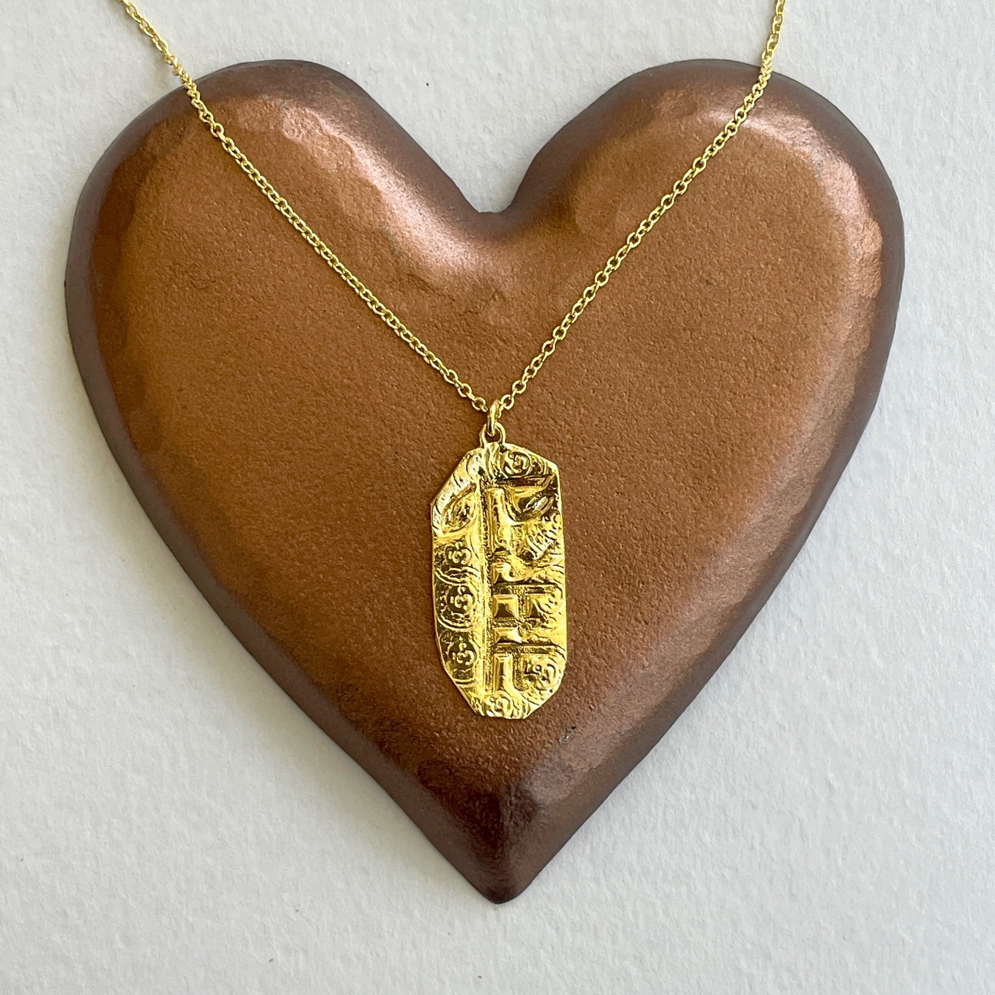 Namaste Pendant Necklace