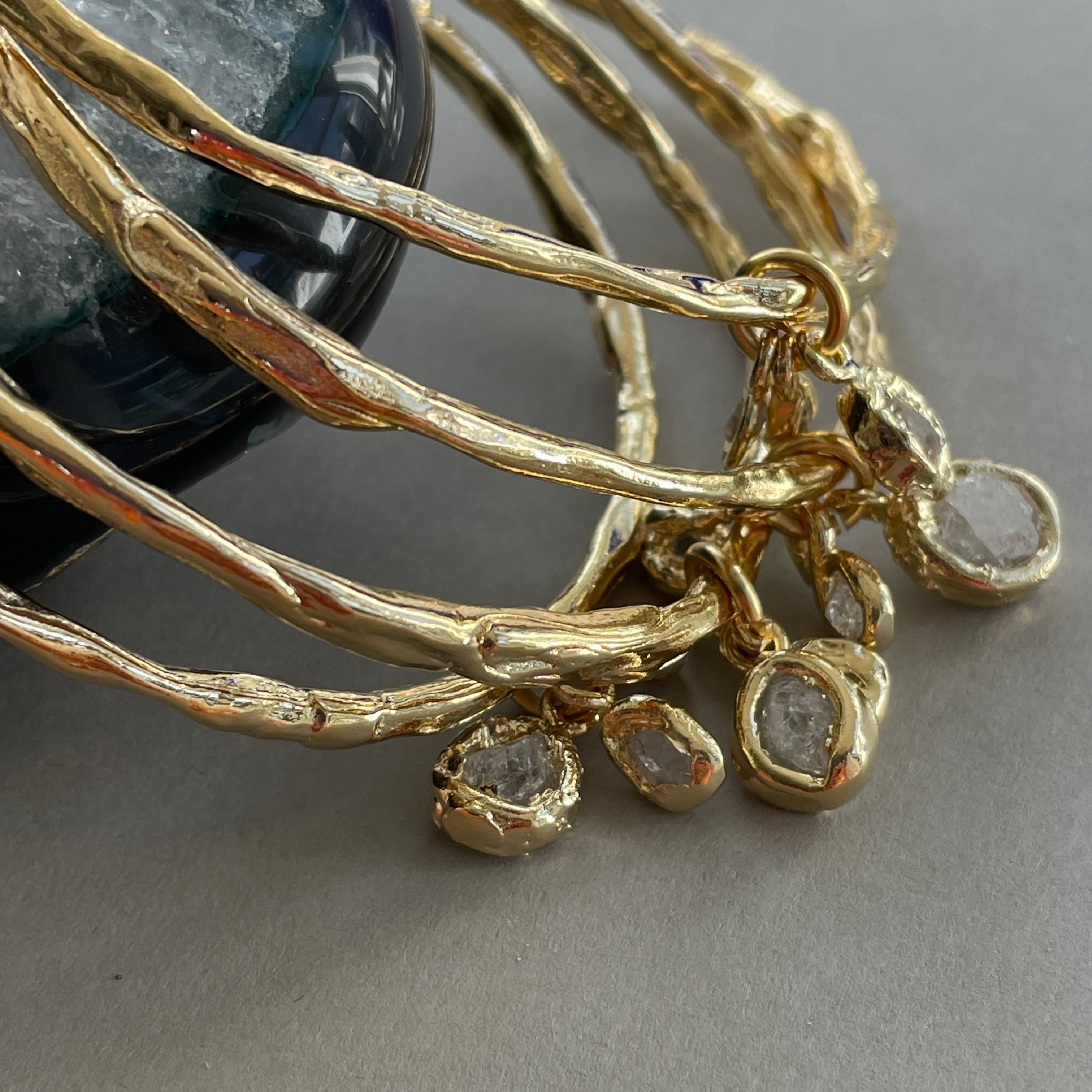 Circle of White Light Bangle