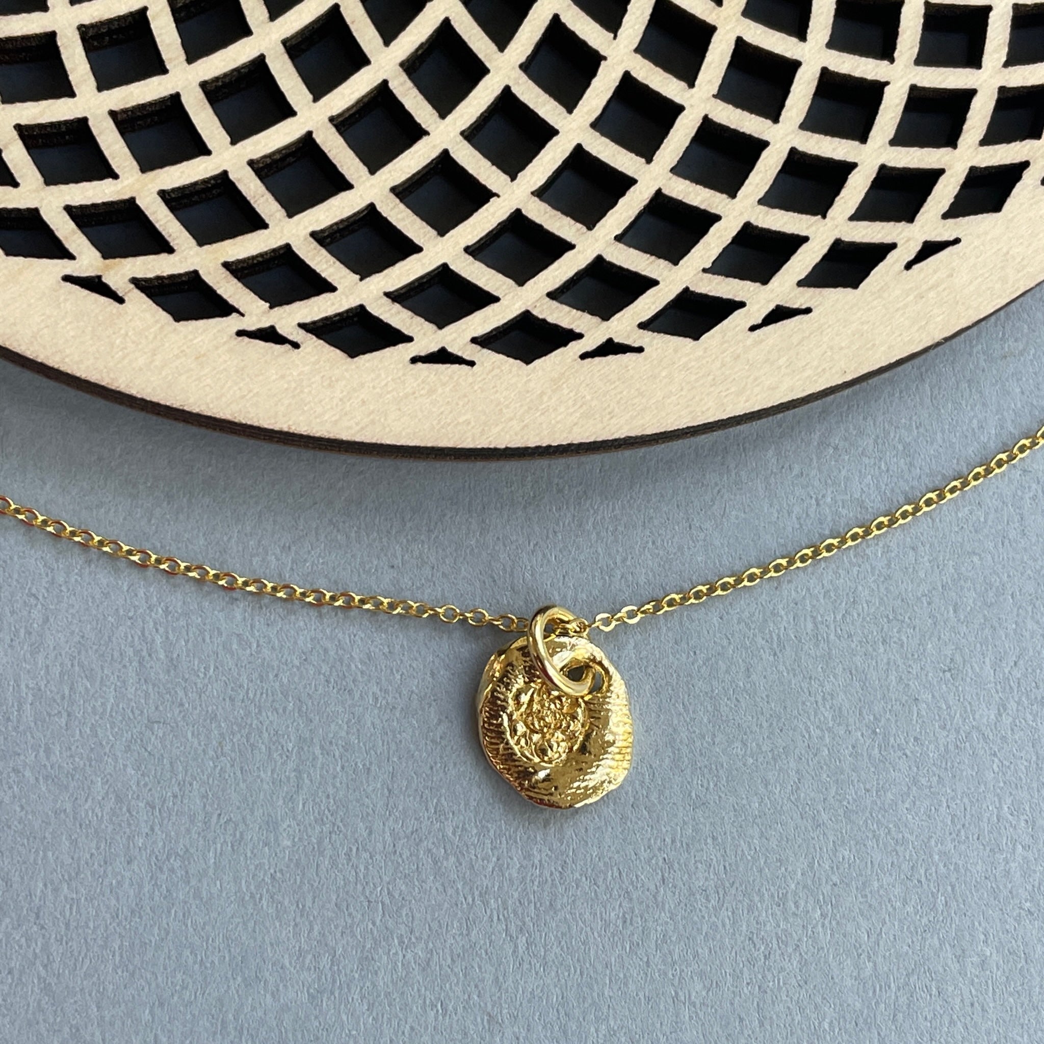 Classic STL Flower of the Universe Dainty Necklace