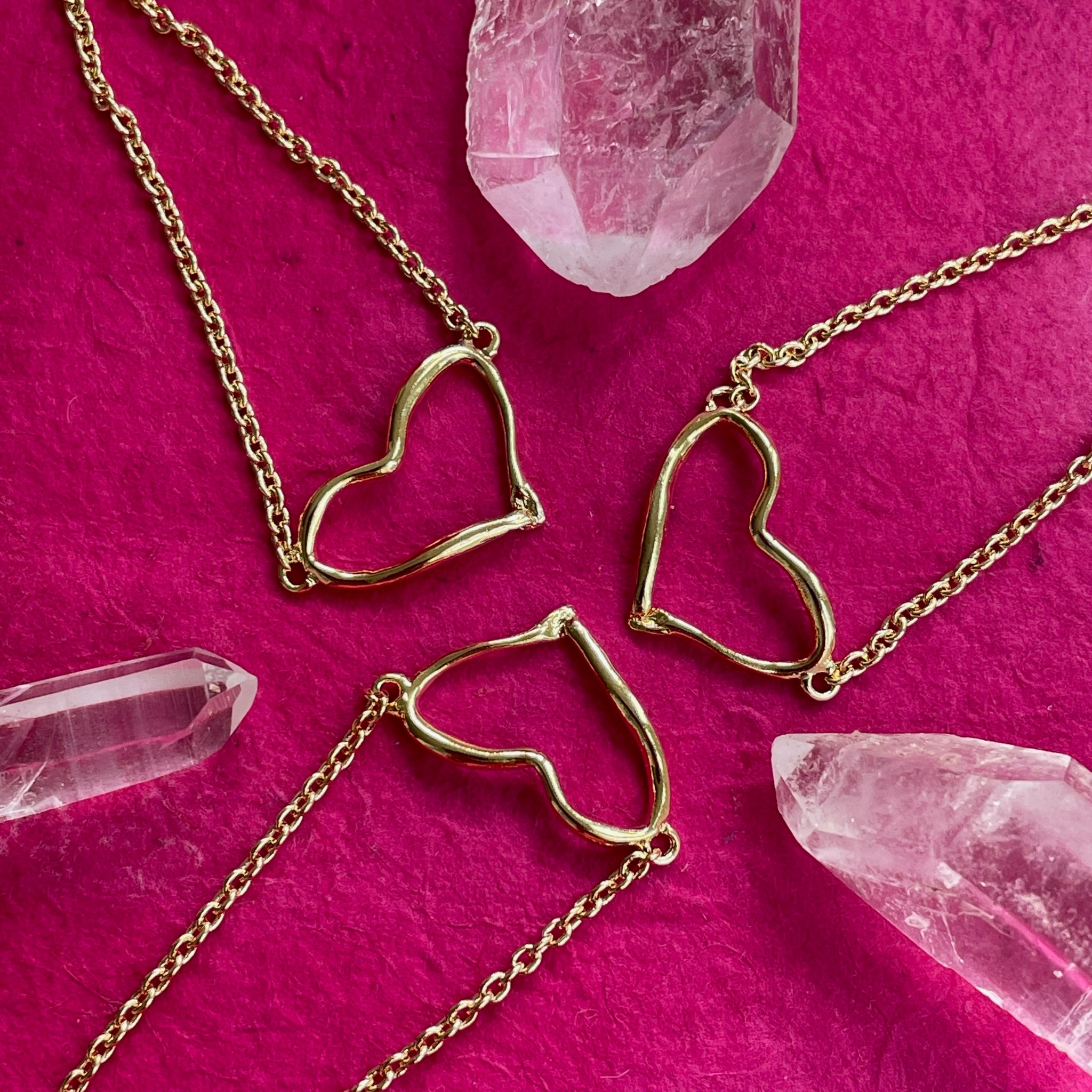 Open Heart Necklace