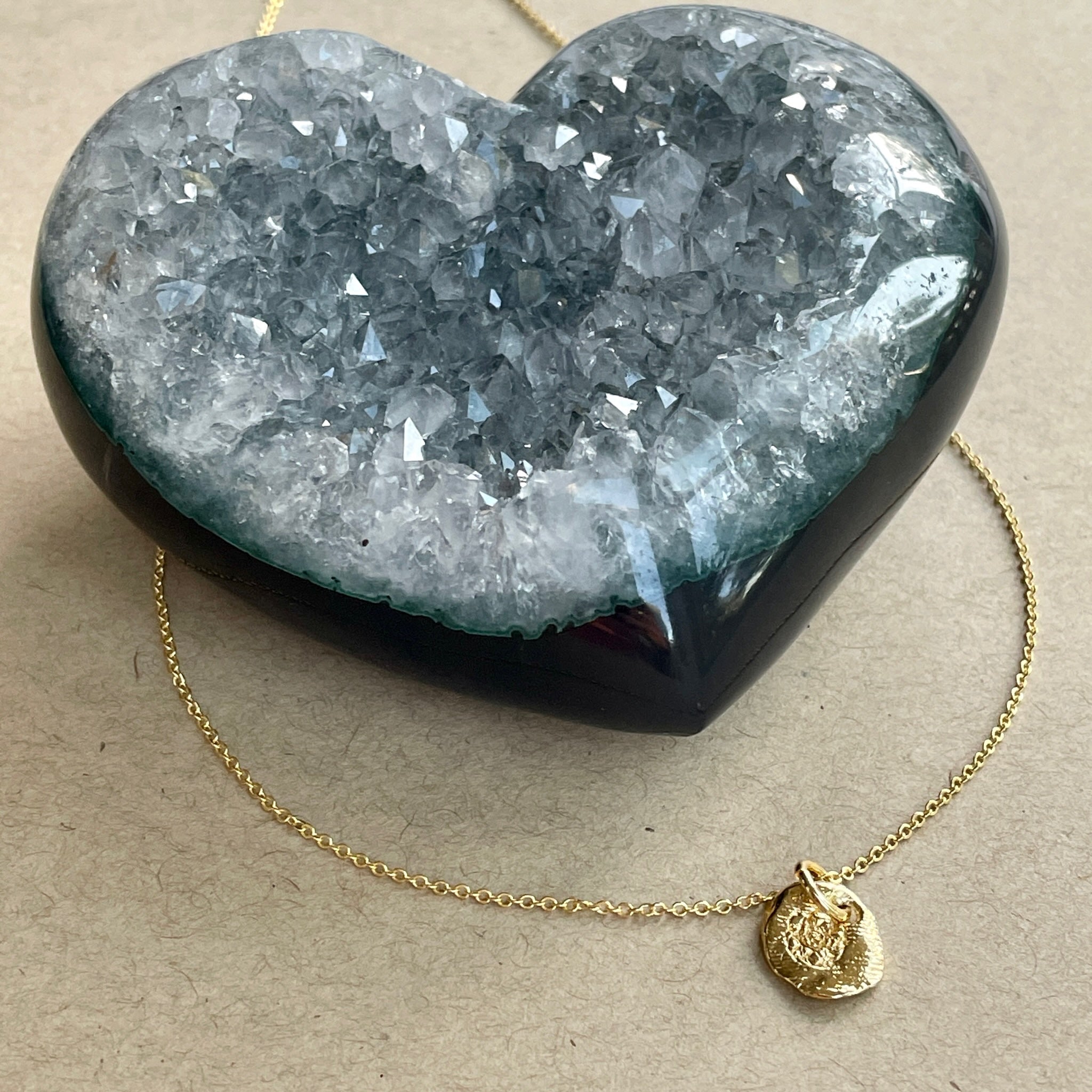 Classic STL Flower of the Universe Dainty Necklace