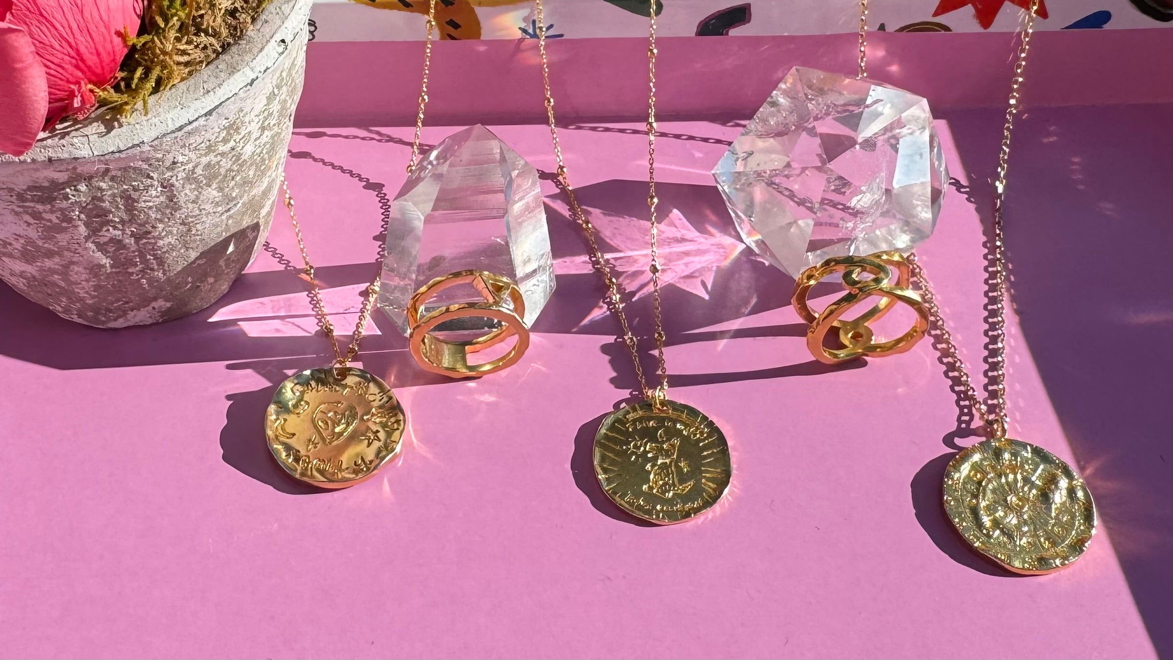 Galactic Family Alien Pendant