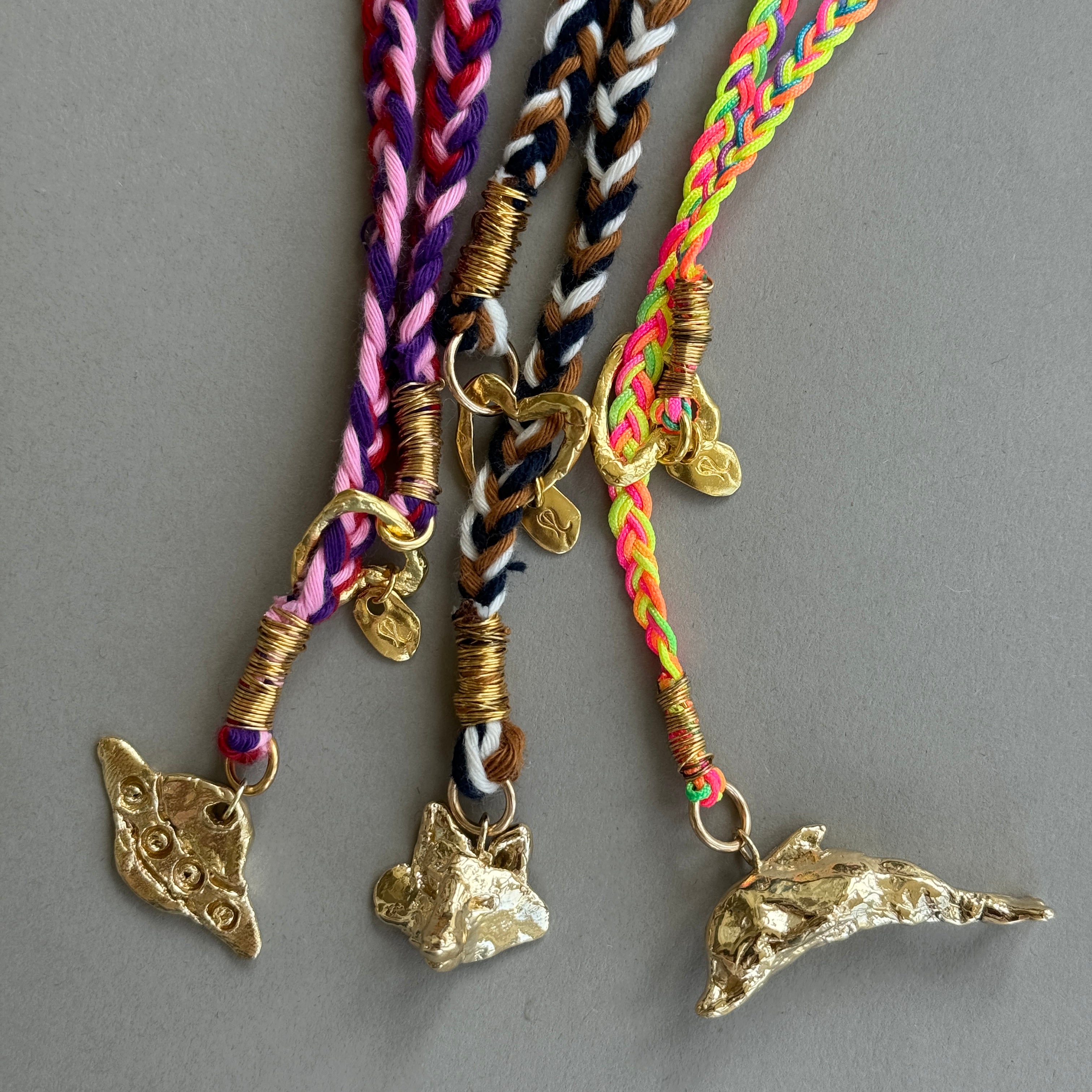 Charmed Braided Summer Necklace