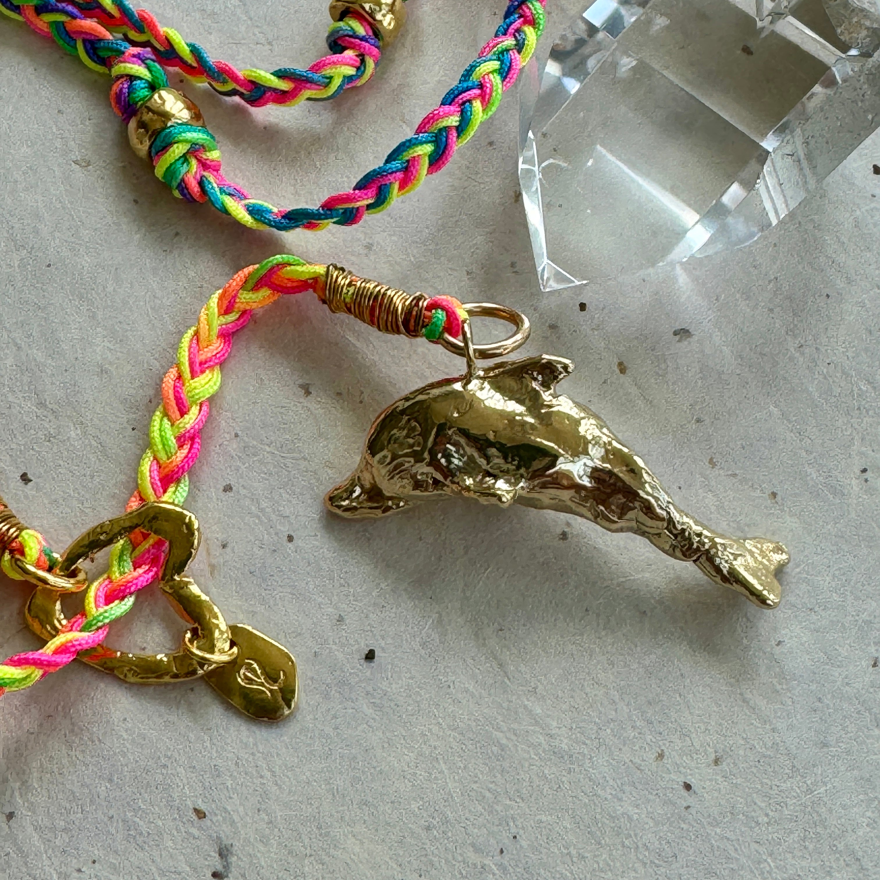 Charmed Braided Summer Necklace