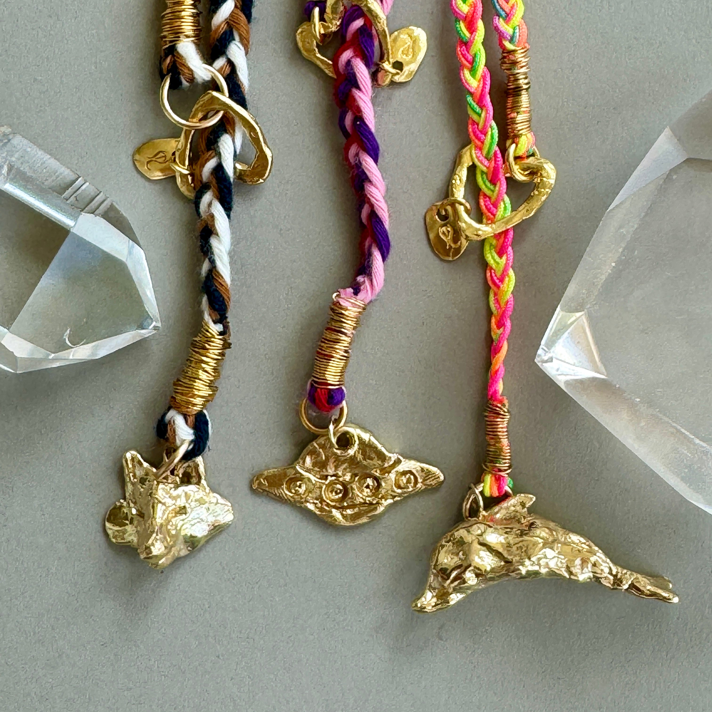 Charmed Braided Summer Necklace