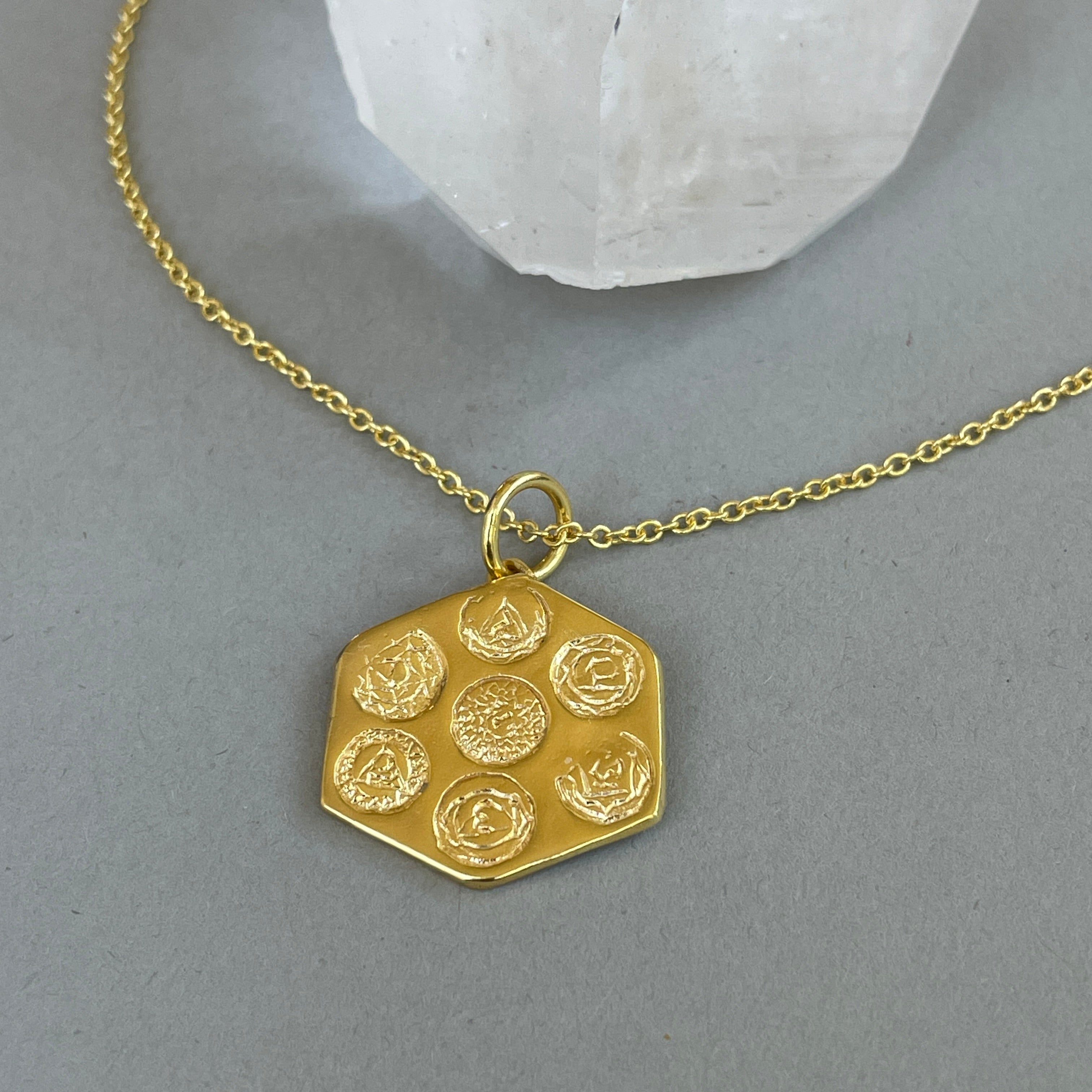Universal Love With Seven Chakras Necklace