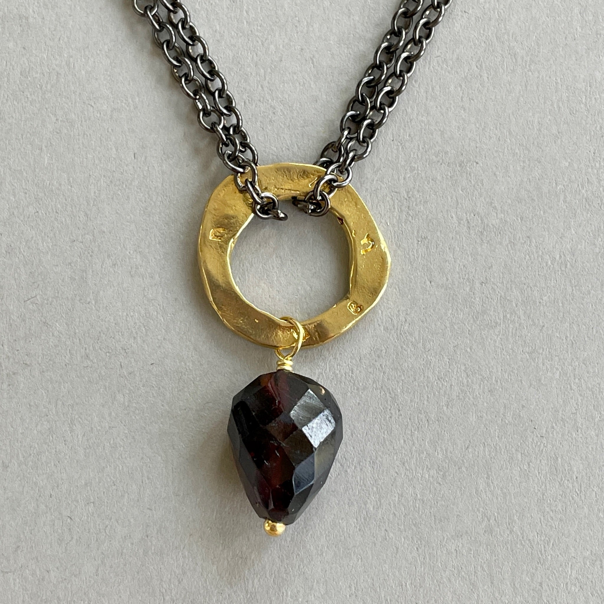 Ubuntu Garnet Necklace