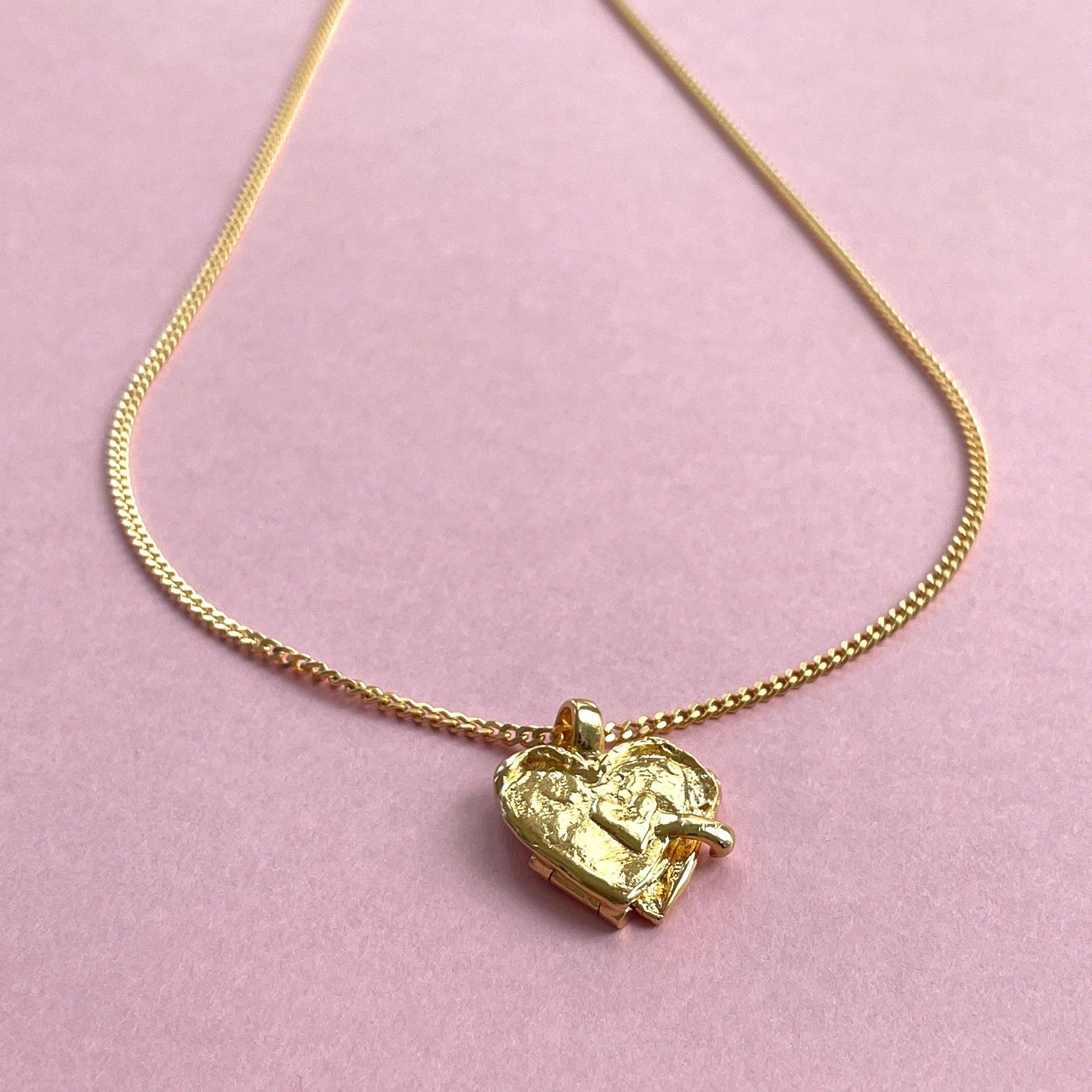 I Am Loved Locket Necklace