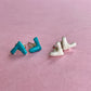 You Are Meant To Be Enamel Stud Earrings
