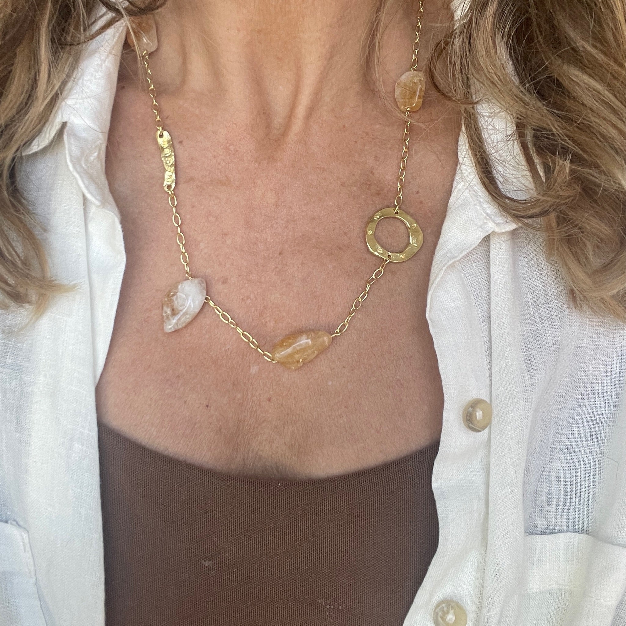 Ubuntu Citrine Necklace