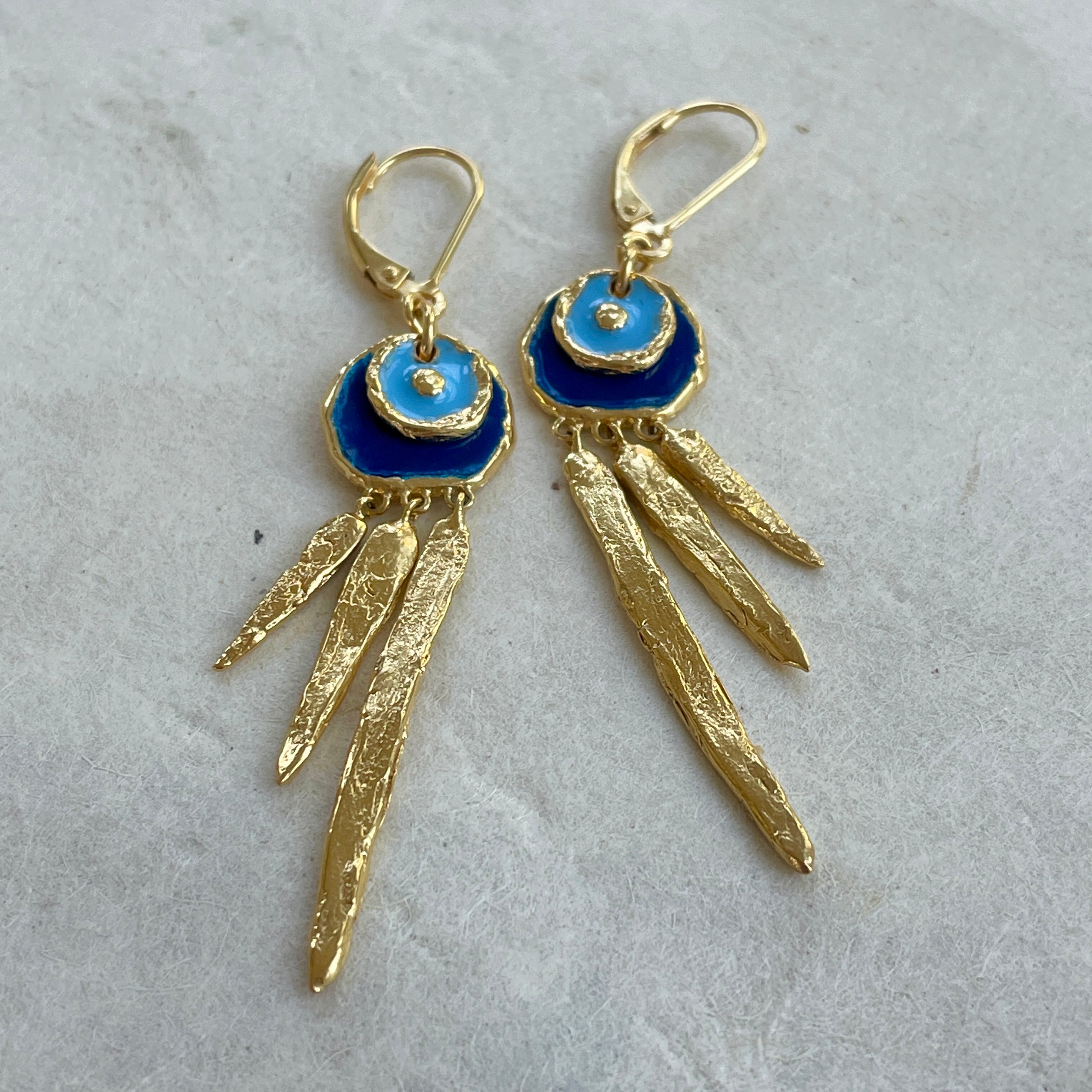 Third Eye Dangle Earrrings
