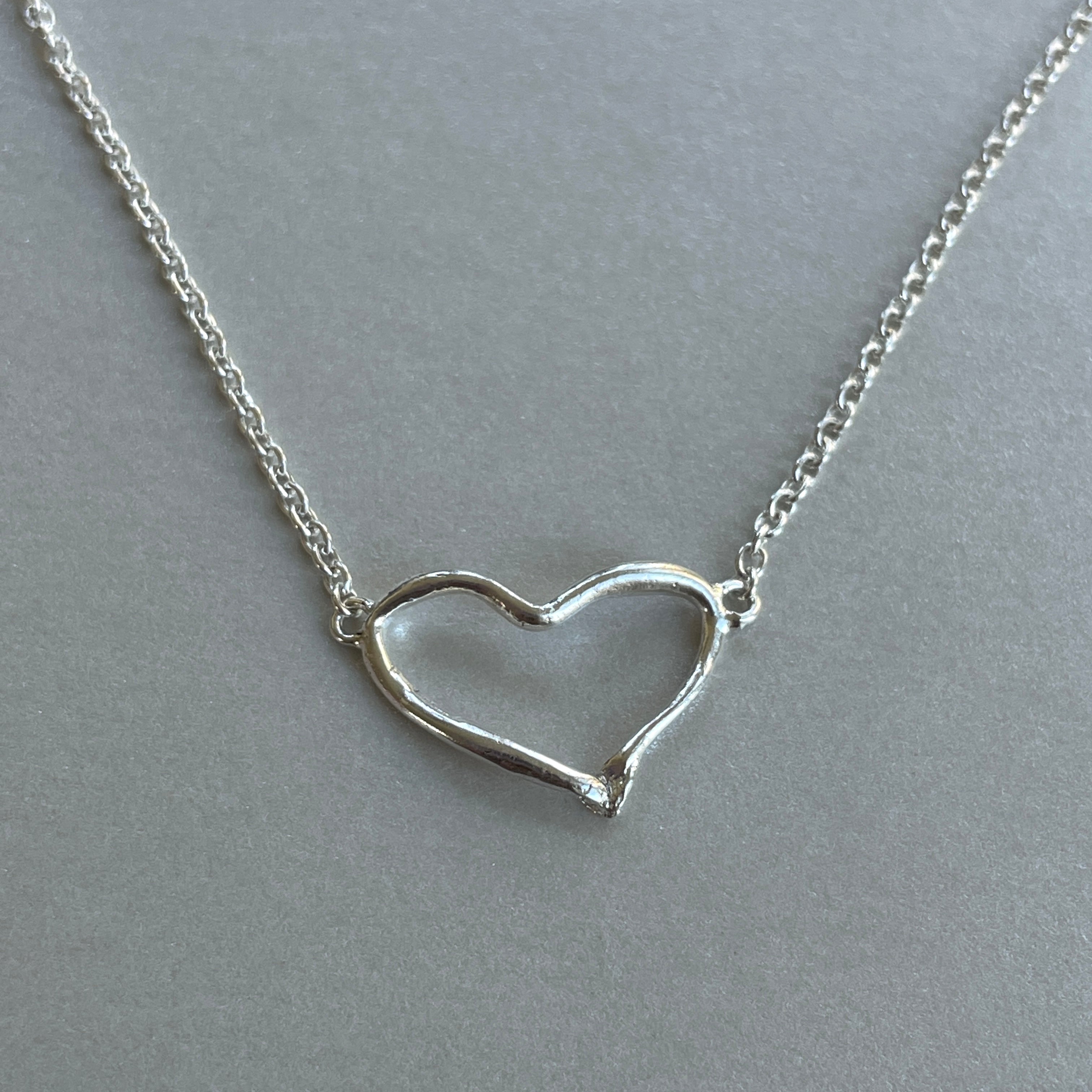 Open Heart Necklace