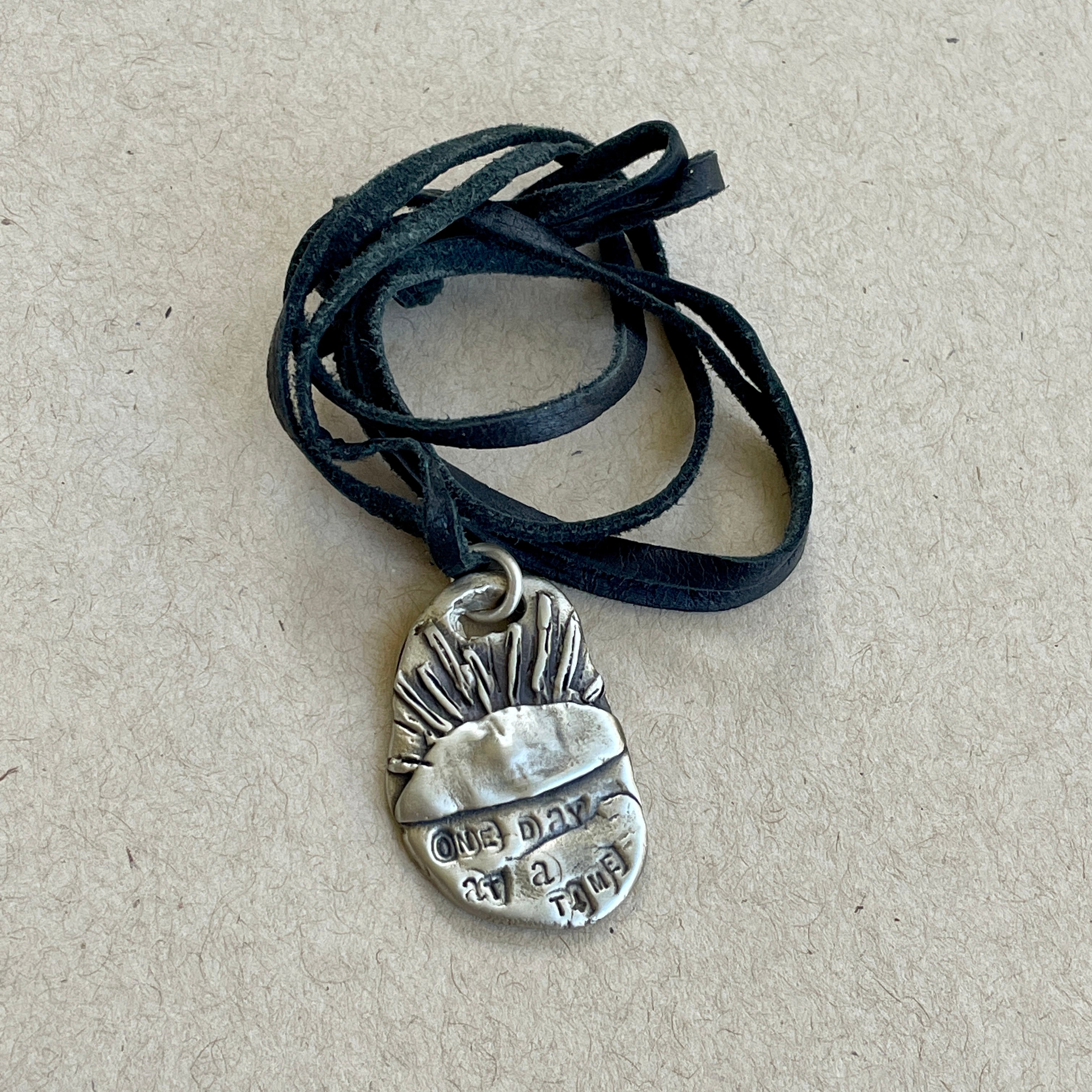 One Day at A Time Unisex Necklace
