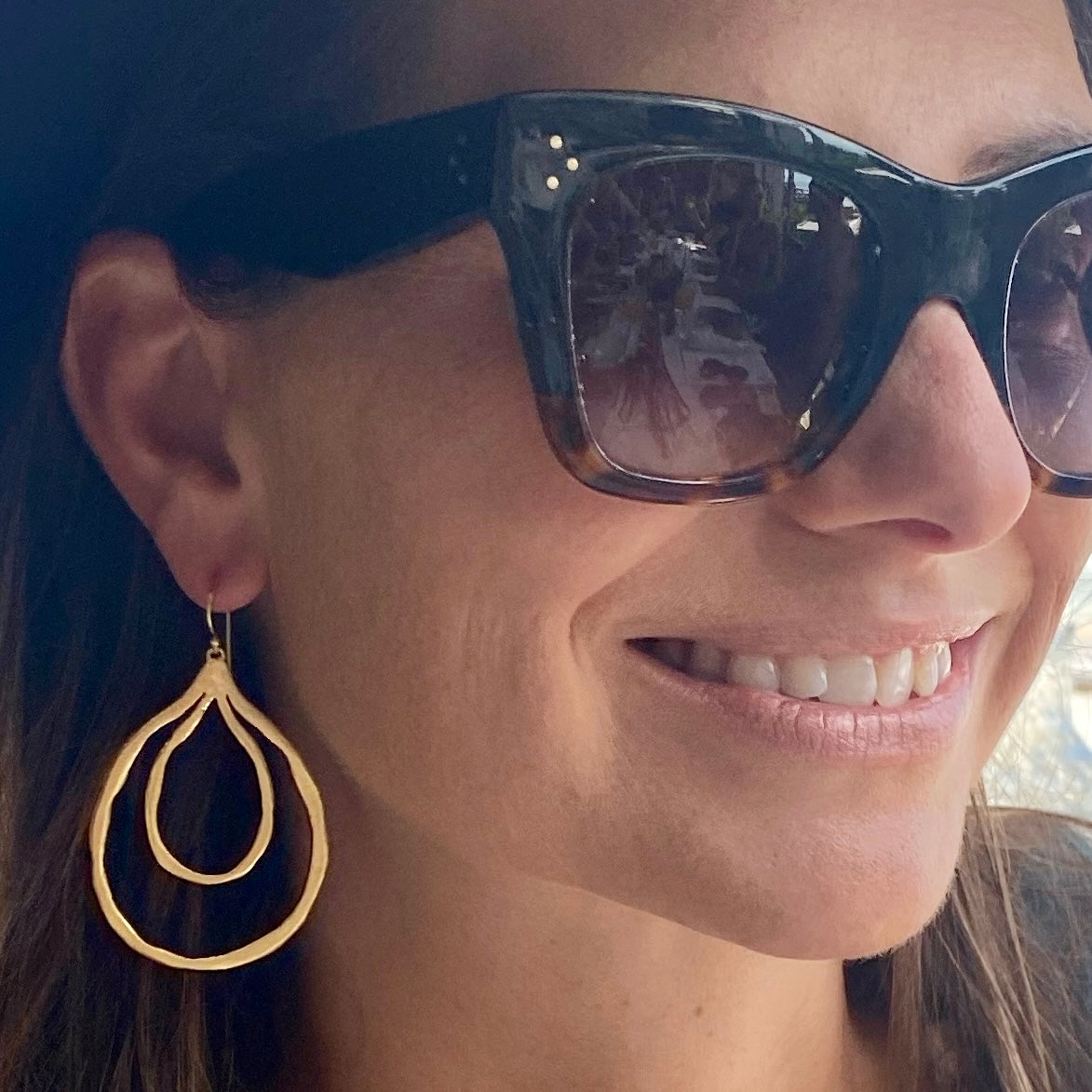 showtheLOVE Double Hoop Earrings