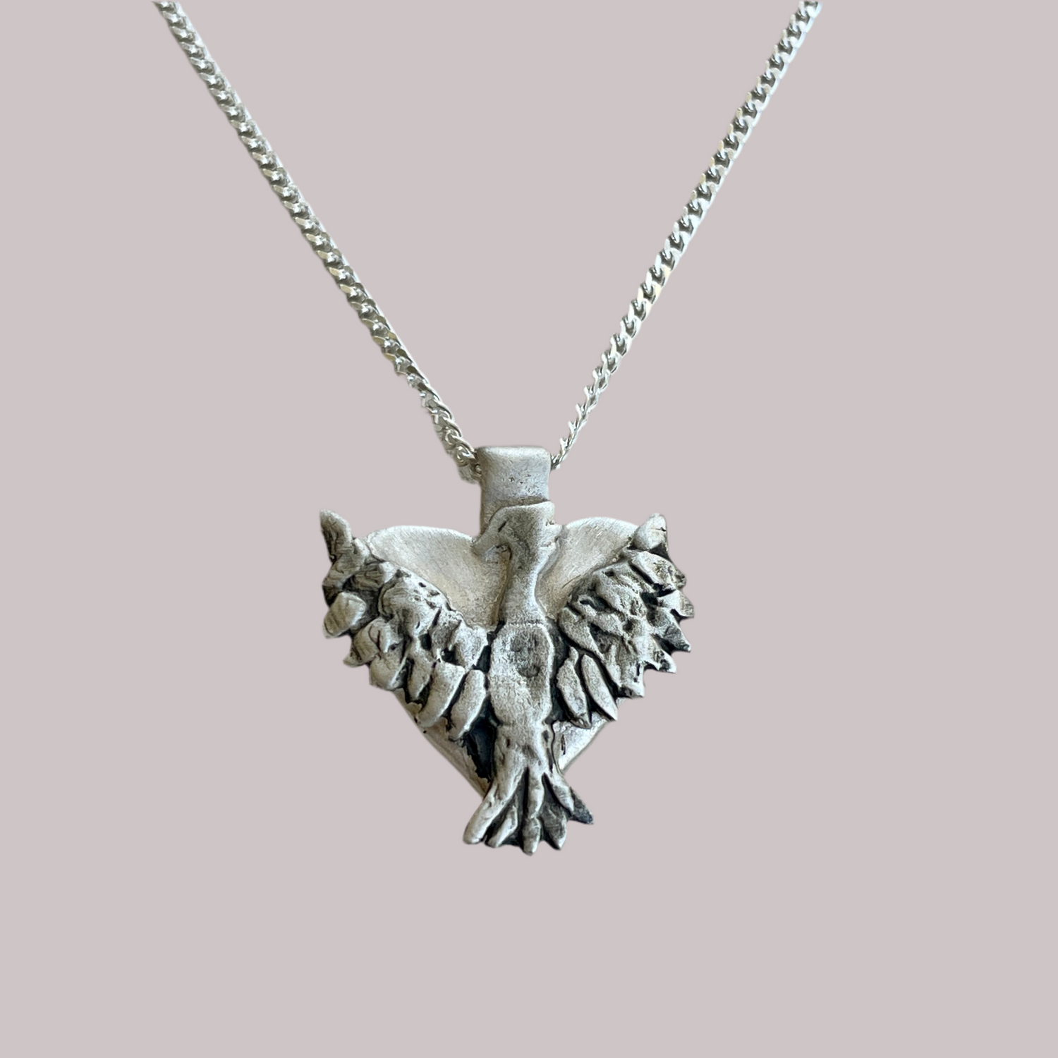 Phoenix Heart Necklace