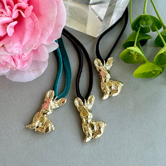 Lucky Lapin Pendant Necklace