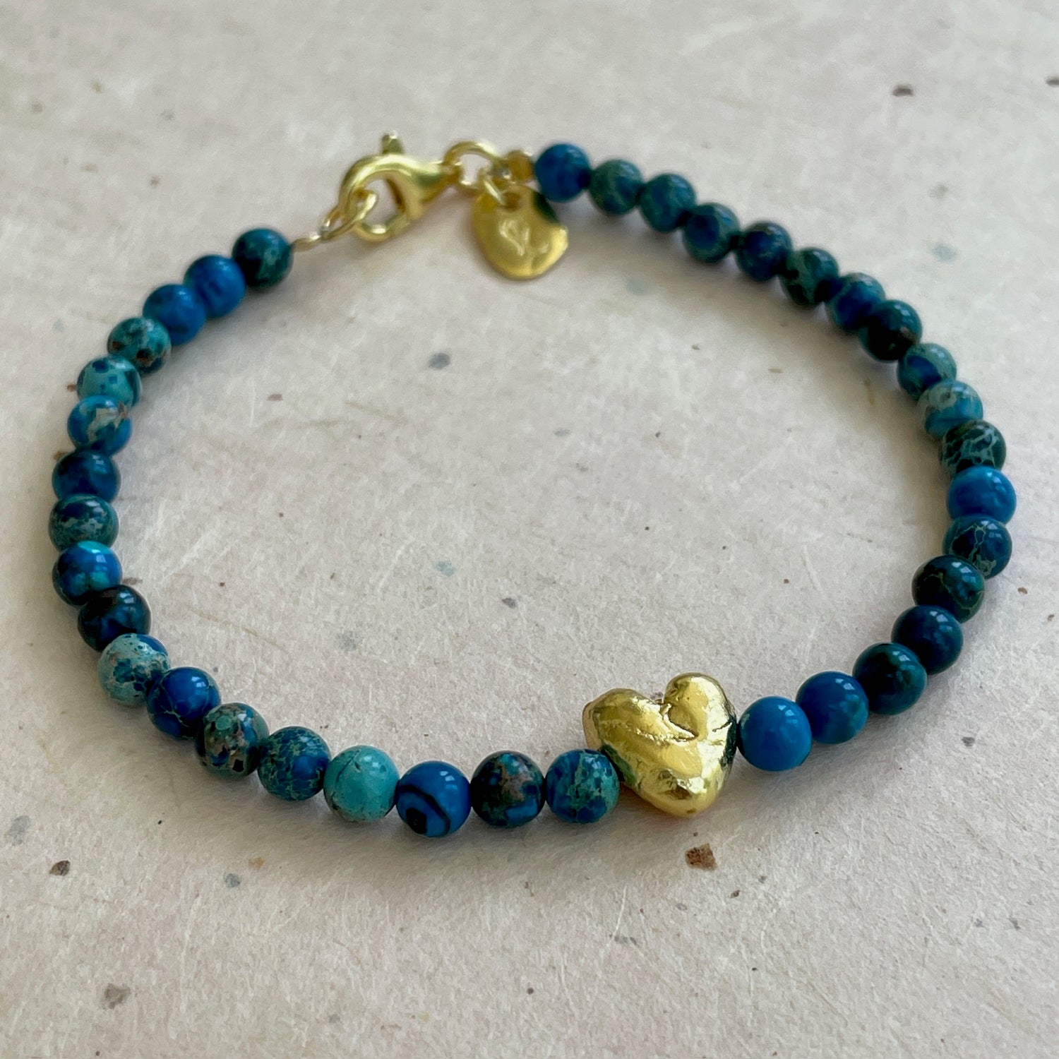 Universal Truth Full Heart Beaded Bracelet