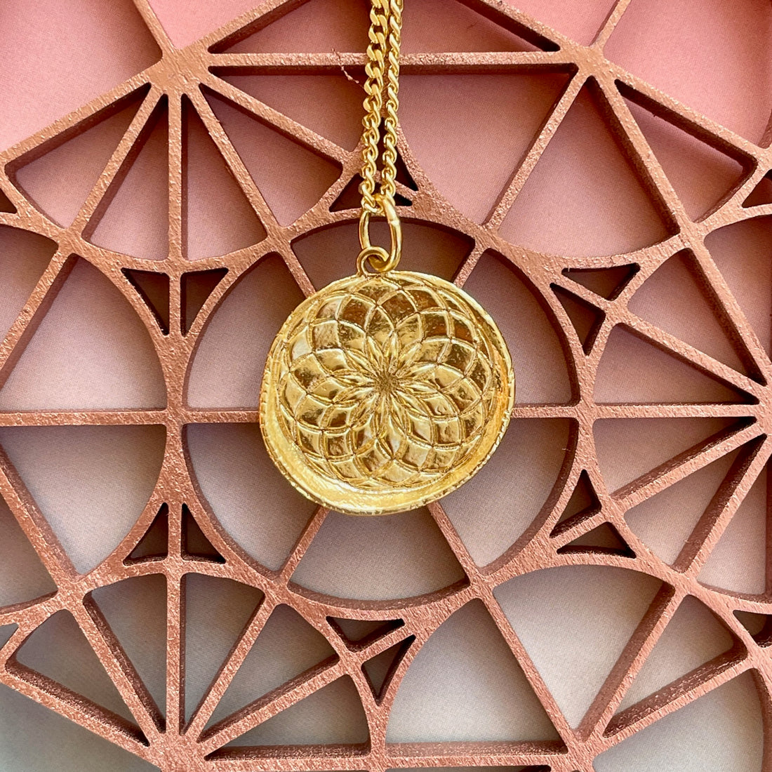 Flower of the Universe Necklace