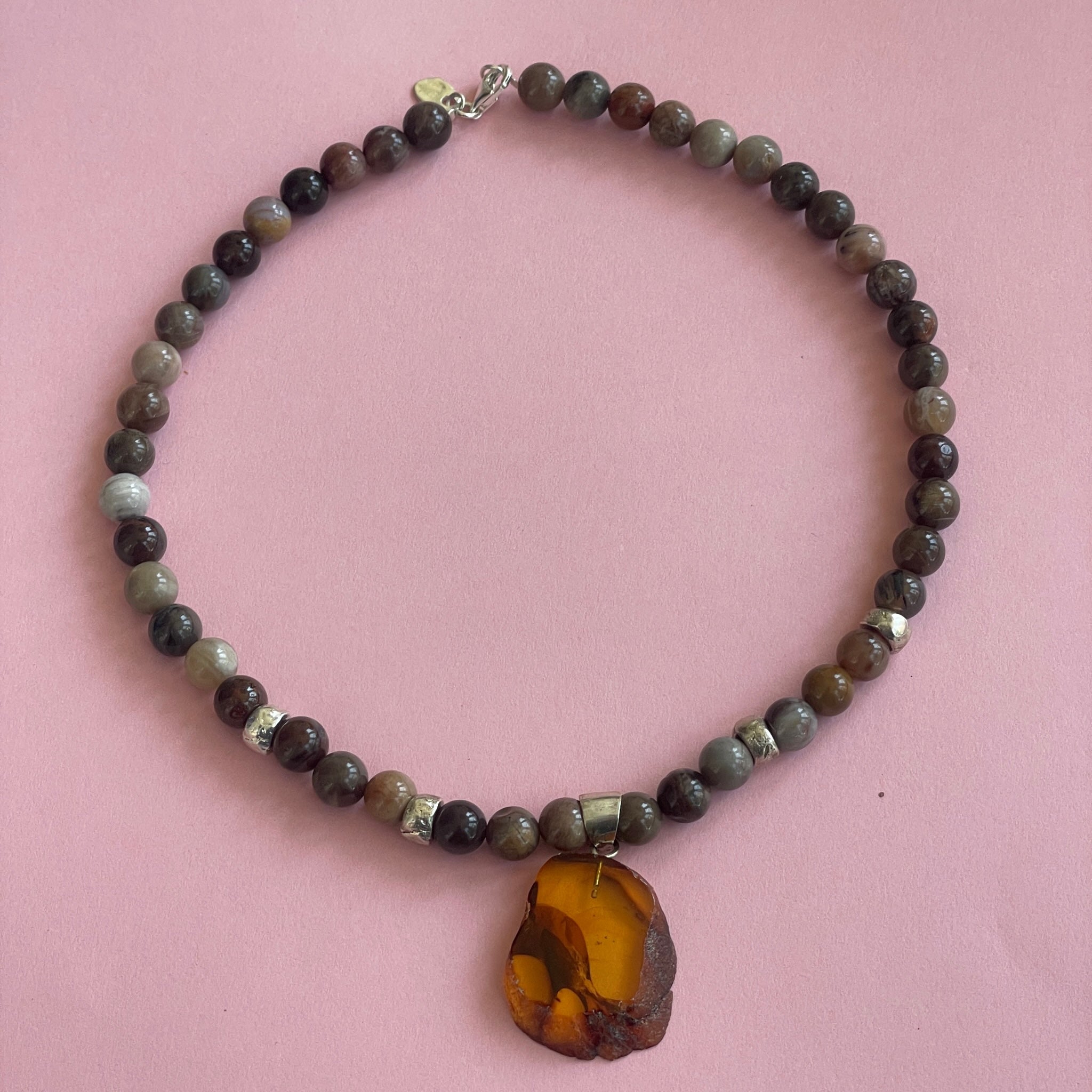 Amber Energy Necklace