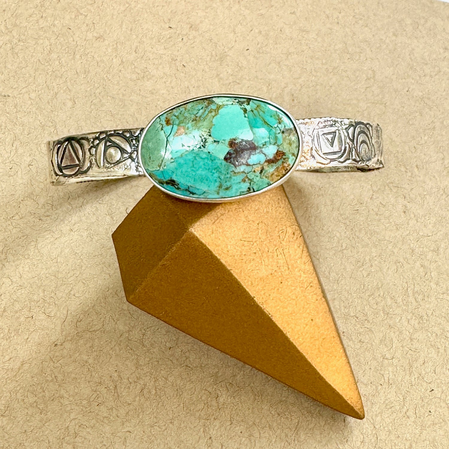 Turquoise Chakra Cuff