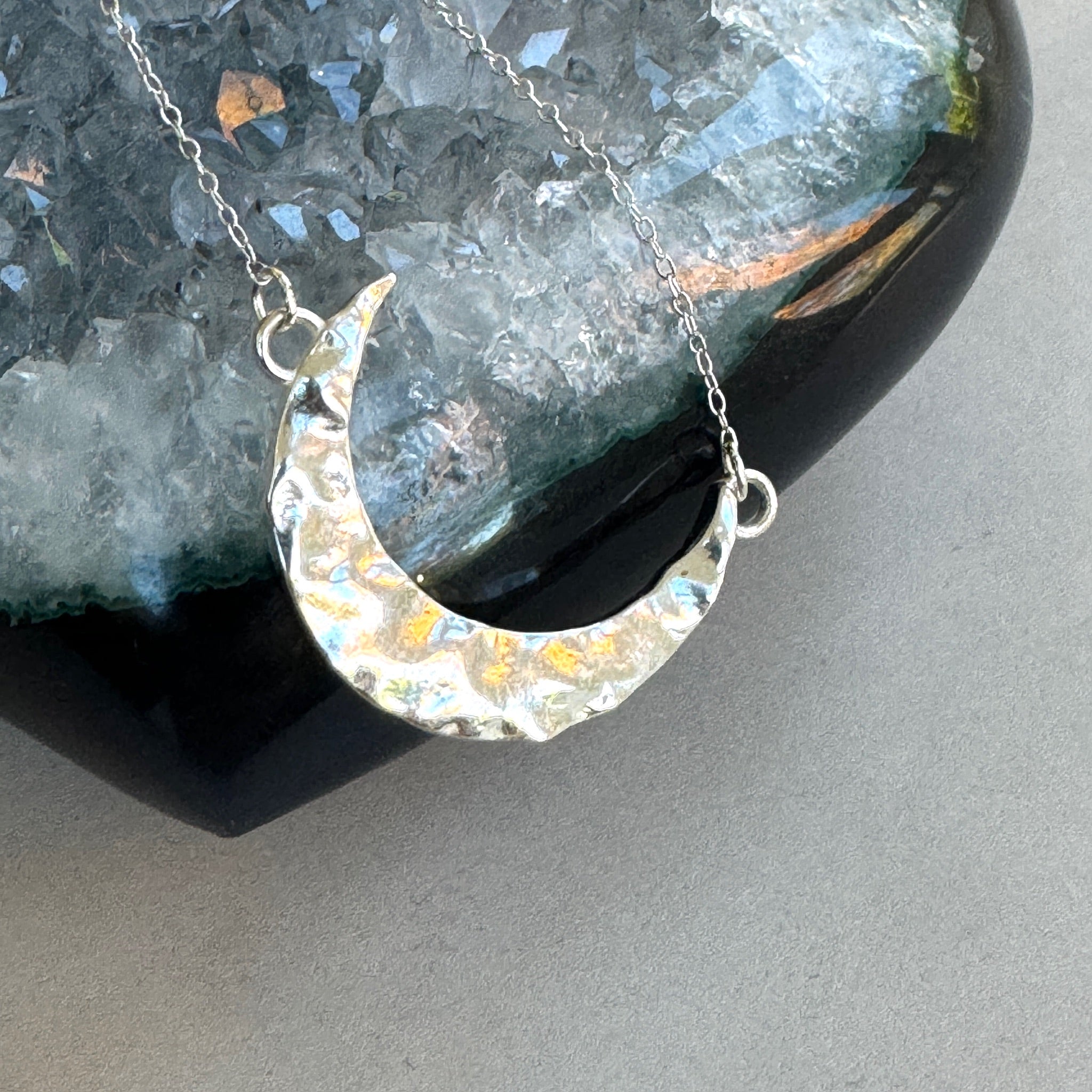 Lunar Empowerment Crescent Moon Necklace