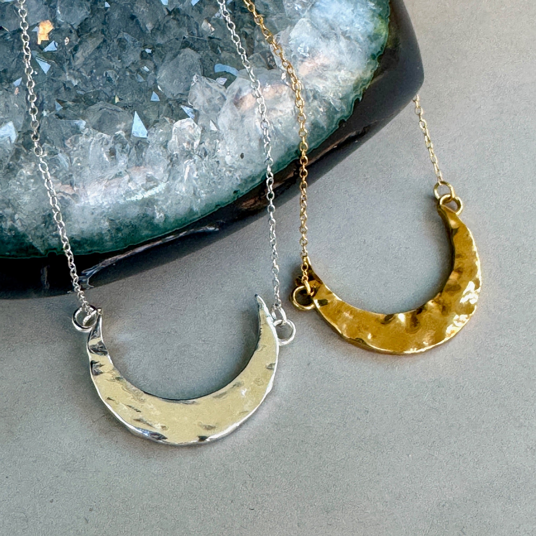 Lunar Empowerment Crescent Moon Necklace