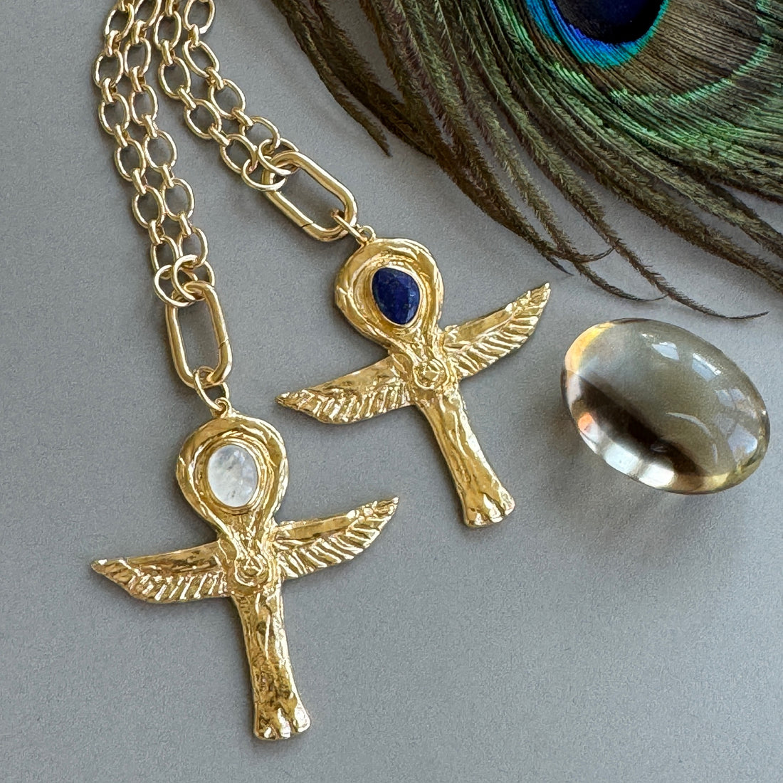 Isis Ankh Pendant Necklace