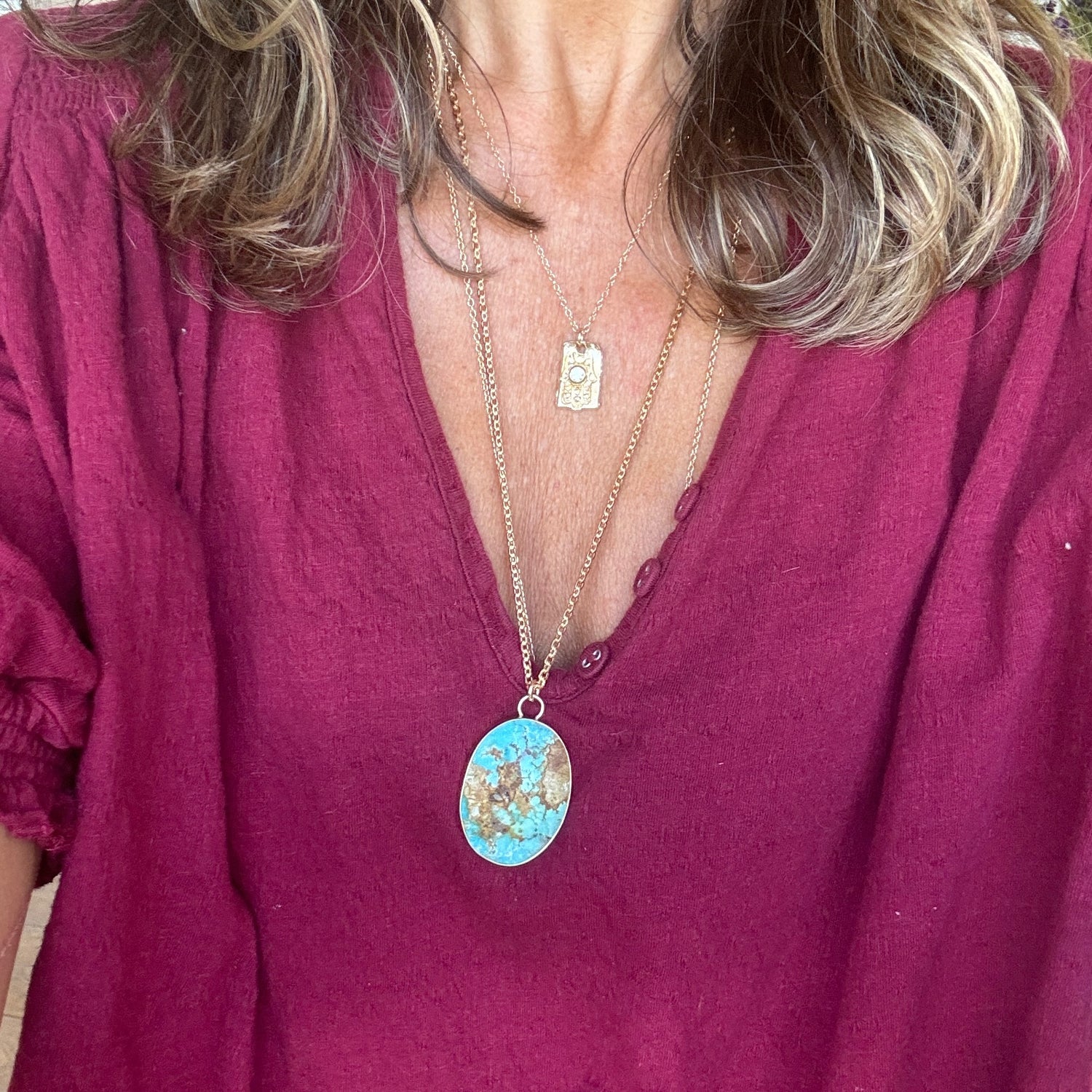 Earth Mama Turquoise Necklace